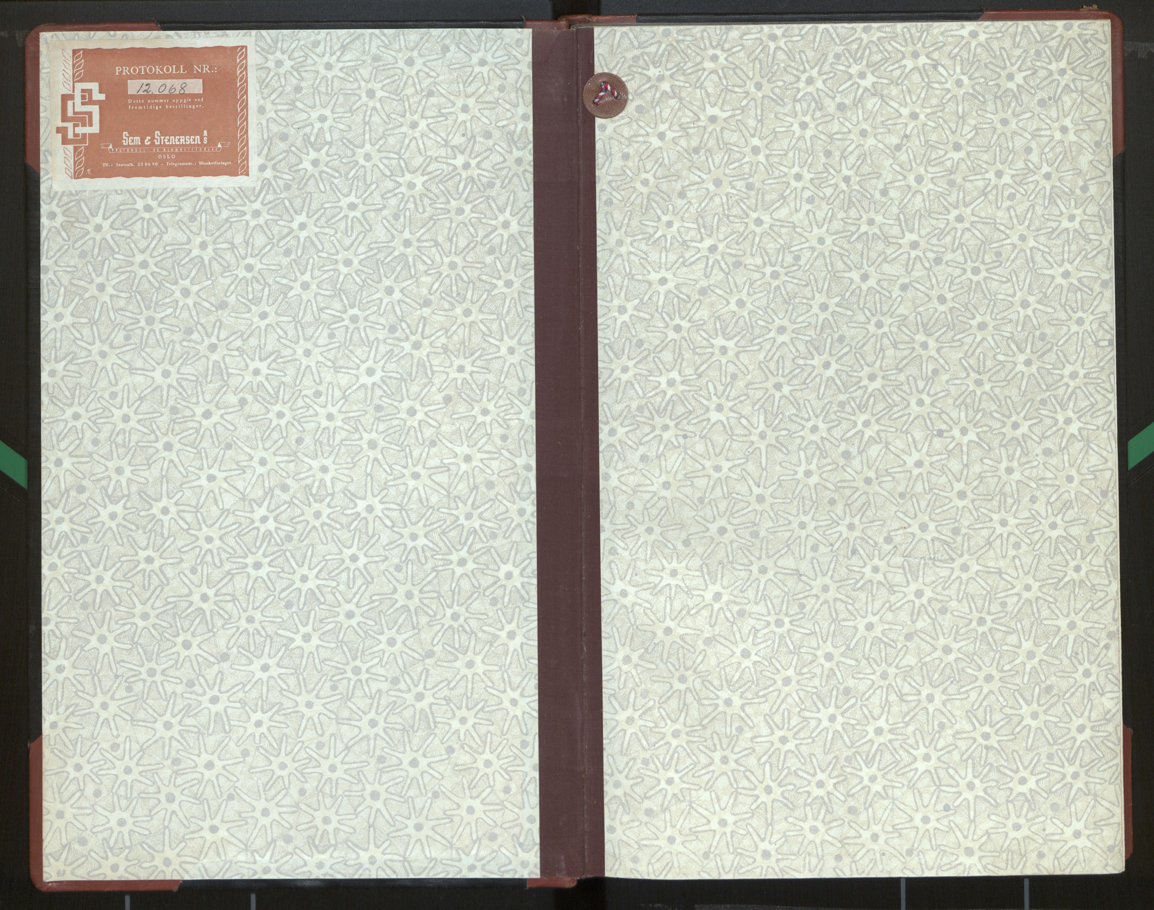 Kinn sokneprestembete, AV/SAB-A-80801/H/Hac/L0003: Diary records no. 3, 1951-1961