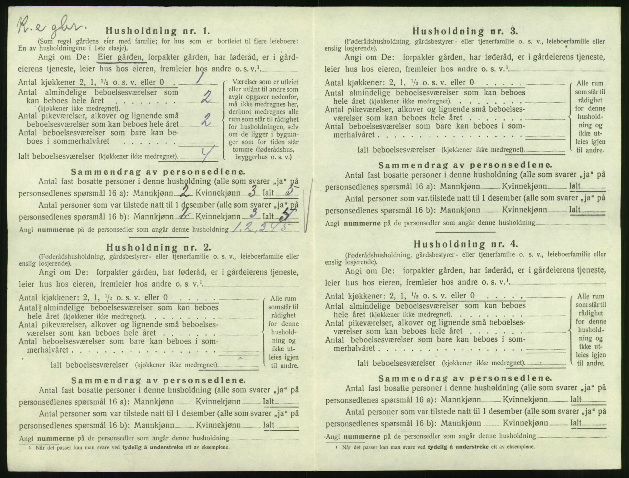 SAT, 1920 census for Valsøyfjord, 1920, p. 82