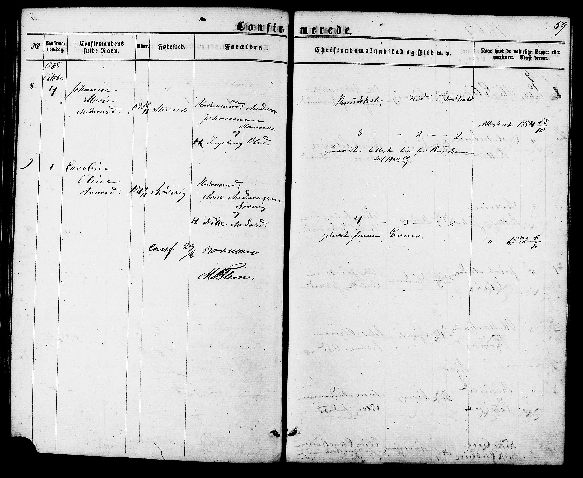 Ministerialprotokoller, klokkerbøker og fødselsregistre - Møre og Romsdal, SAT/A-1454/537/L0518: Parish register (official) no. 537A02, 1862-1876, p. 59