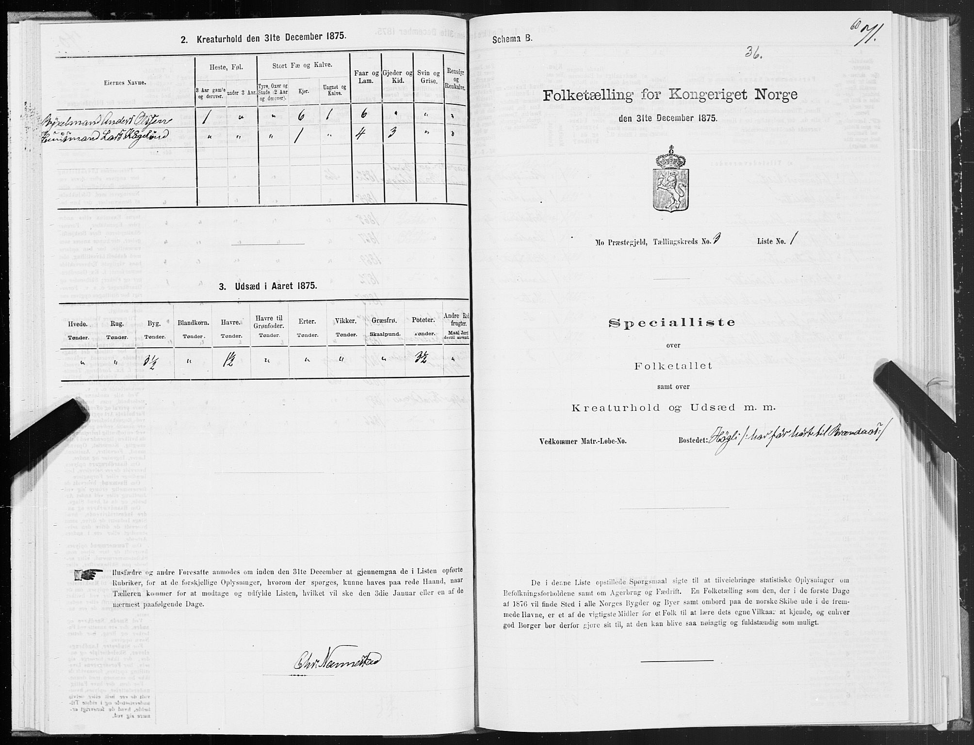 SAT, 1875 census for 1833P Mo, 1875, p. 2071
