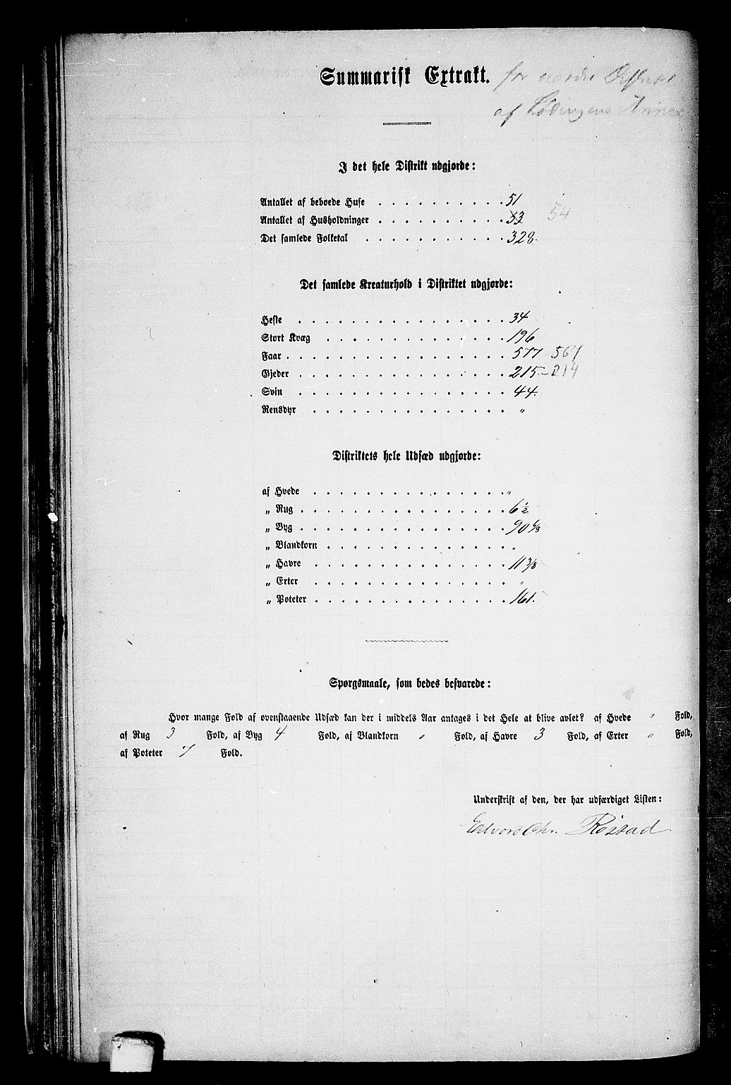 RA, 1865 census for Steigen, 1865, p. 41