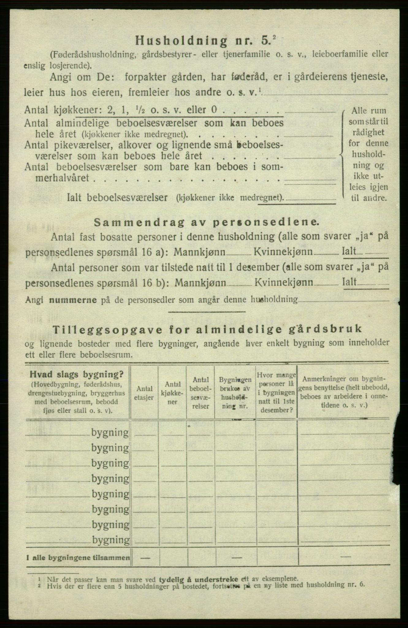 SAB, 1920 census for Kvinnherad, 1920, p. 1048