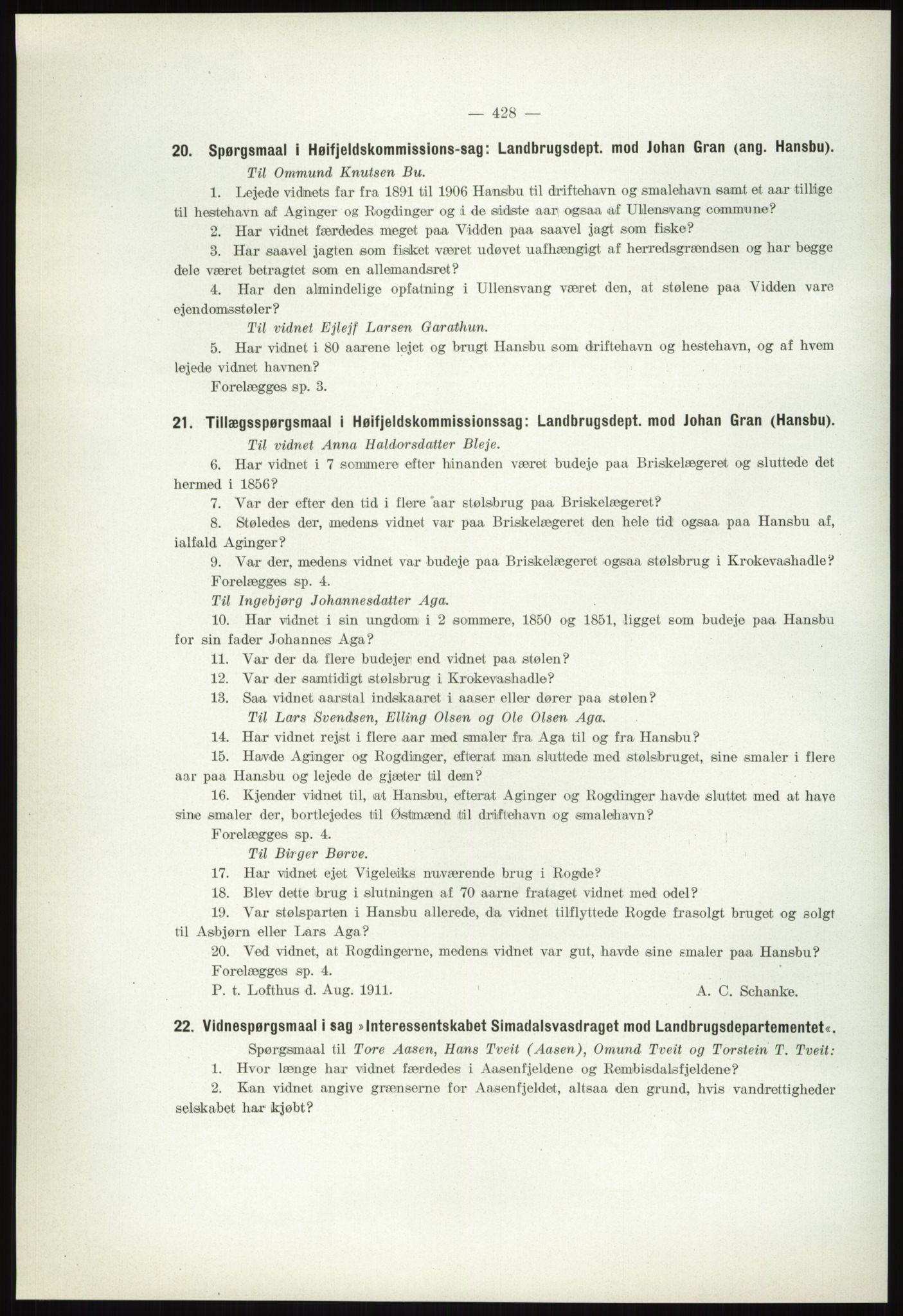 Høyfjellskommisjonen, AV/RA-S-1546/X/Xa/L0001: Nr. 1-33, 1909-1953, p. 450