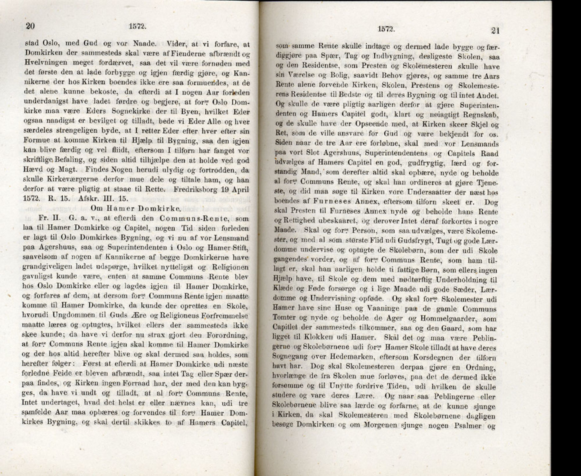 Publikasjoner utgitt av Det Norske Historiske Kildeskriftfond, PUBL/-/-/-: Norske Rigs-Registranter, bind 2, 1572-1588, p. 20-21