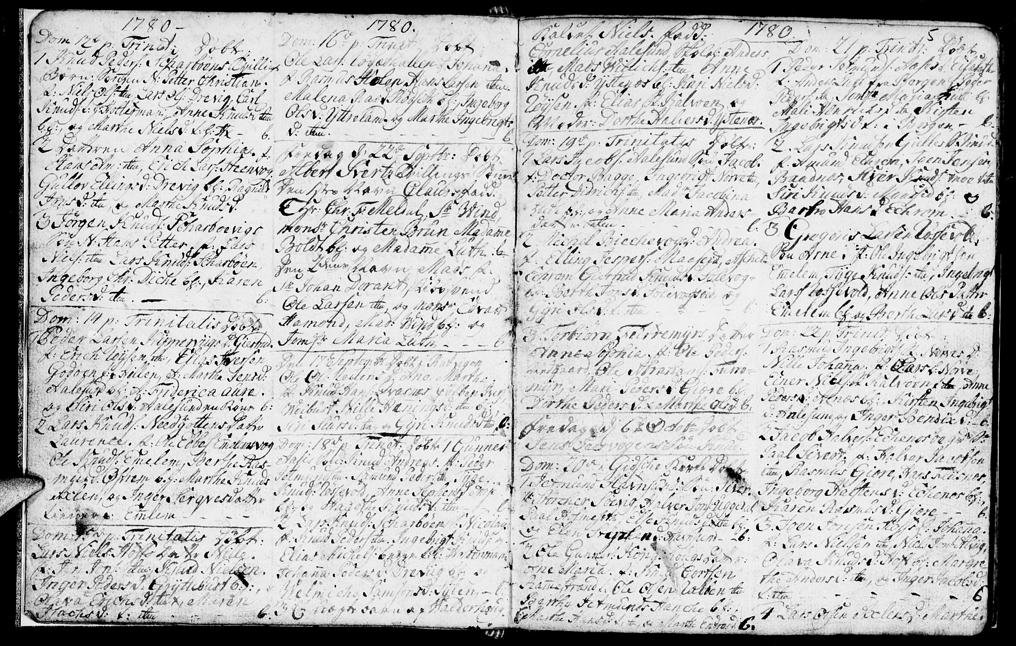 Ministerialprotokoller, klokkerbøker og fødselsregistre - Møre og Romsdal, AV/SAT-A-1454/528/L0420: Parish register (copy) no. 528C01, 1764-1784, p. 5