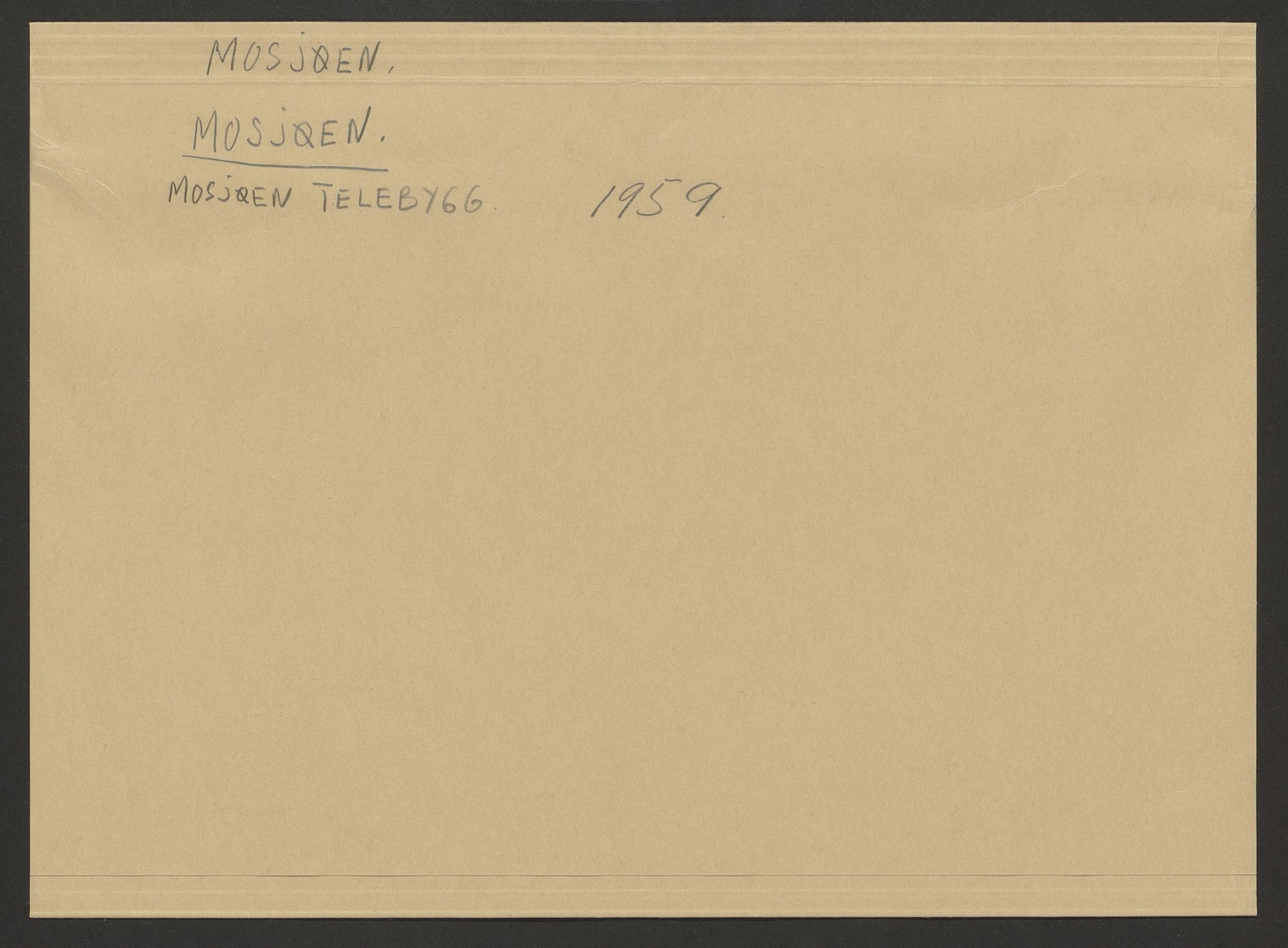 Televerket, Mosjøen telegrafstasjon, SAT/A-5300/F/L0032: Korrespondanse, 1959, p. 2