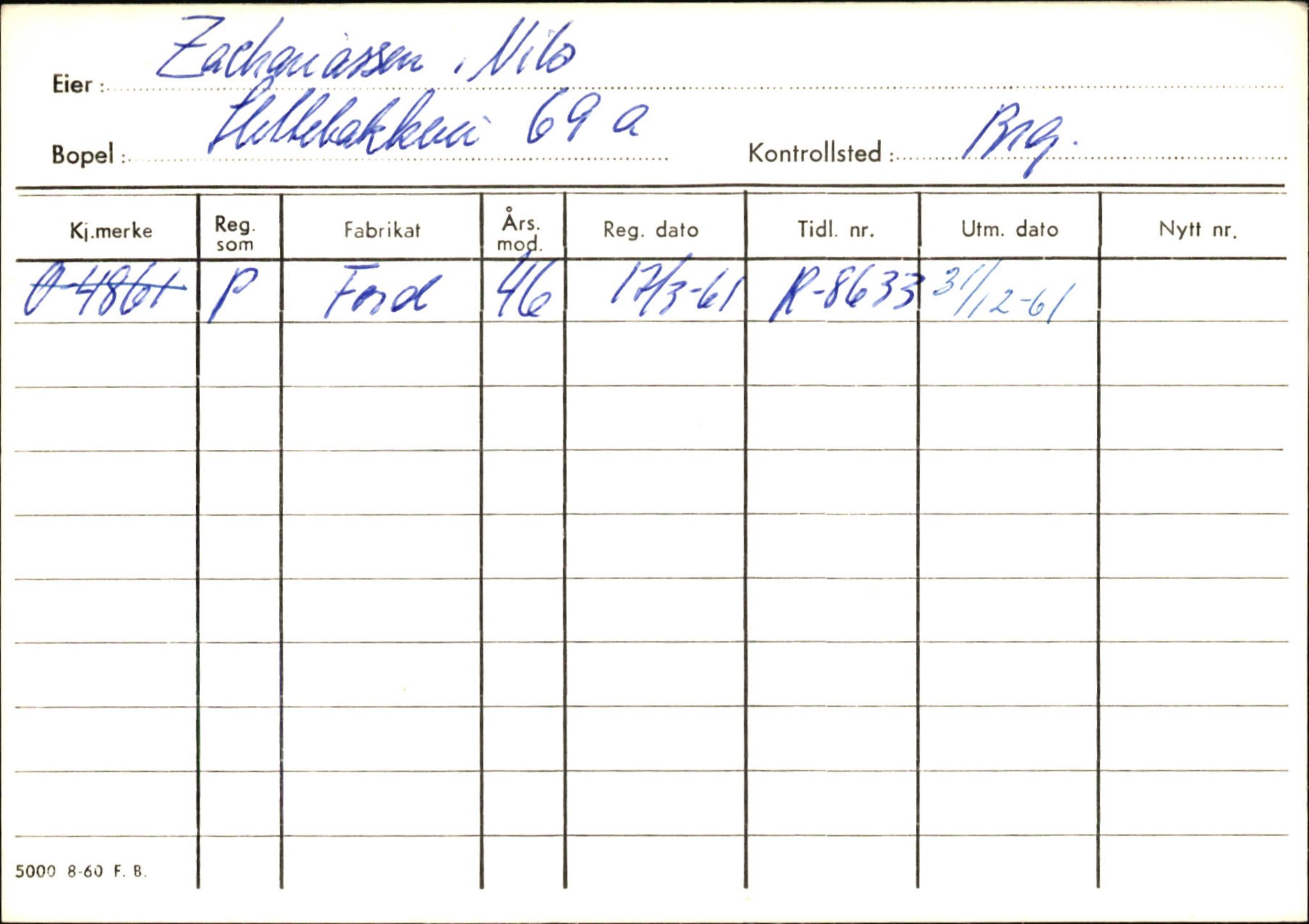 Statens vegvesen, Hordaland vegkontor, AV/SAB-A-5201/2/Hb/L0037: O-eierkort W-P, 1920-1971, p. 979