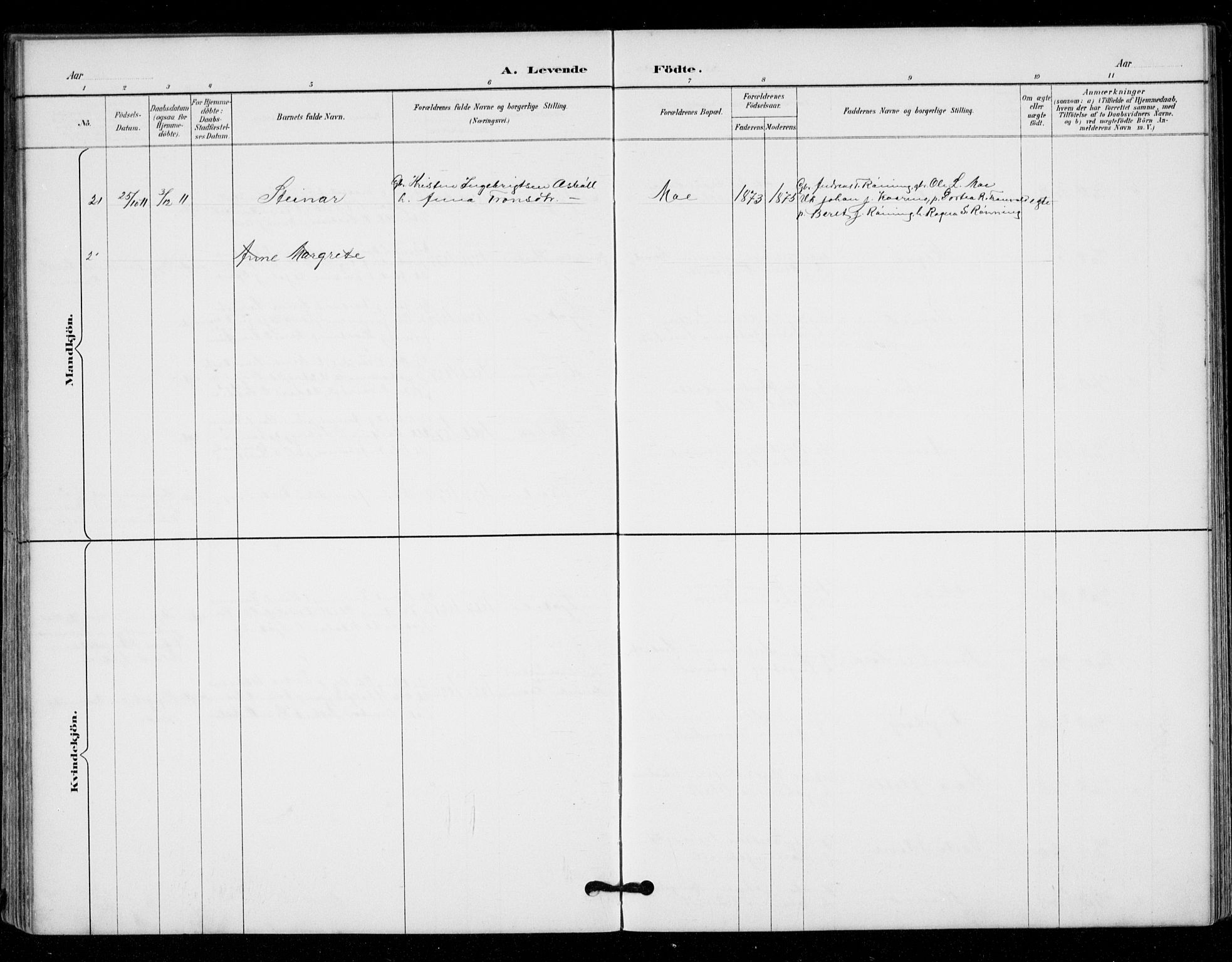 Ministerialprotokoller, klokkerbøker og fødselsregistre - Sør-Trøndelag, AV/SAT-A-1456/671/L0841: Parish register (official) no. 671A03, 1893-1915