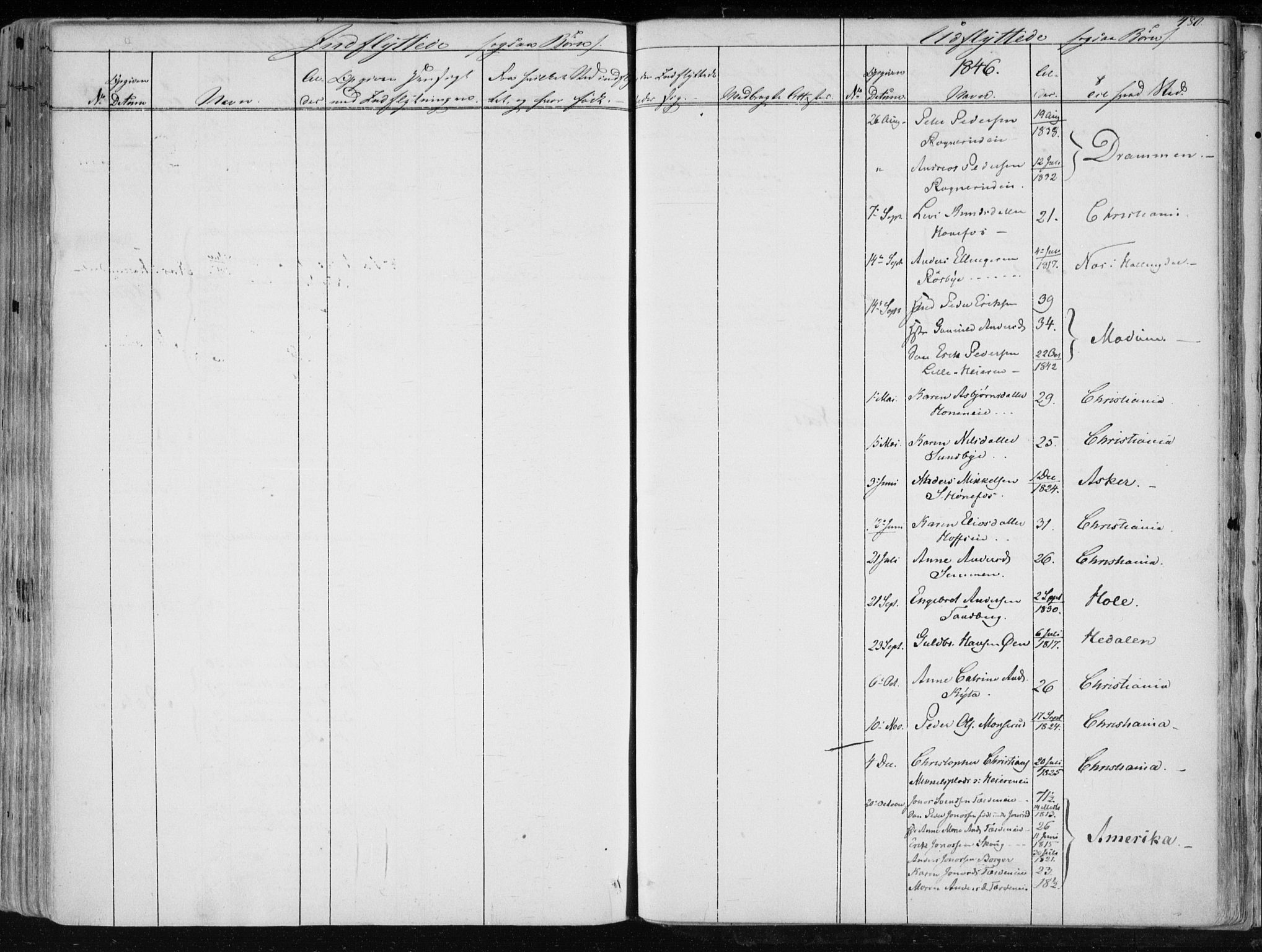 Norderhov kirkebøker, SAKO/A-237/F/Fa/L0010: Parish register (official) no. 10, 1837-1847, p. 480