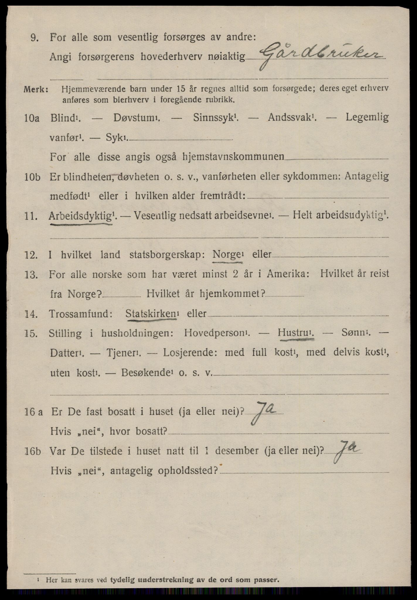 SAT, 1920 census for Surnadal, 1920, p. 2634