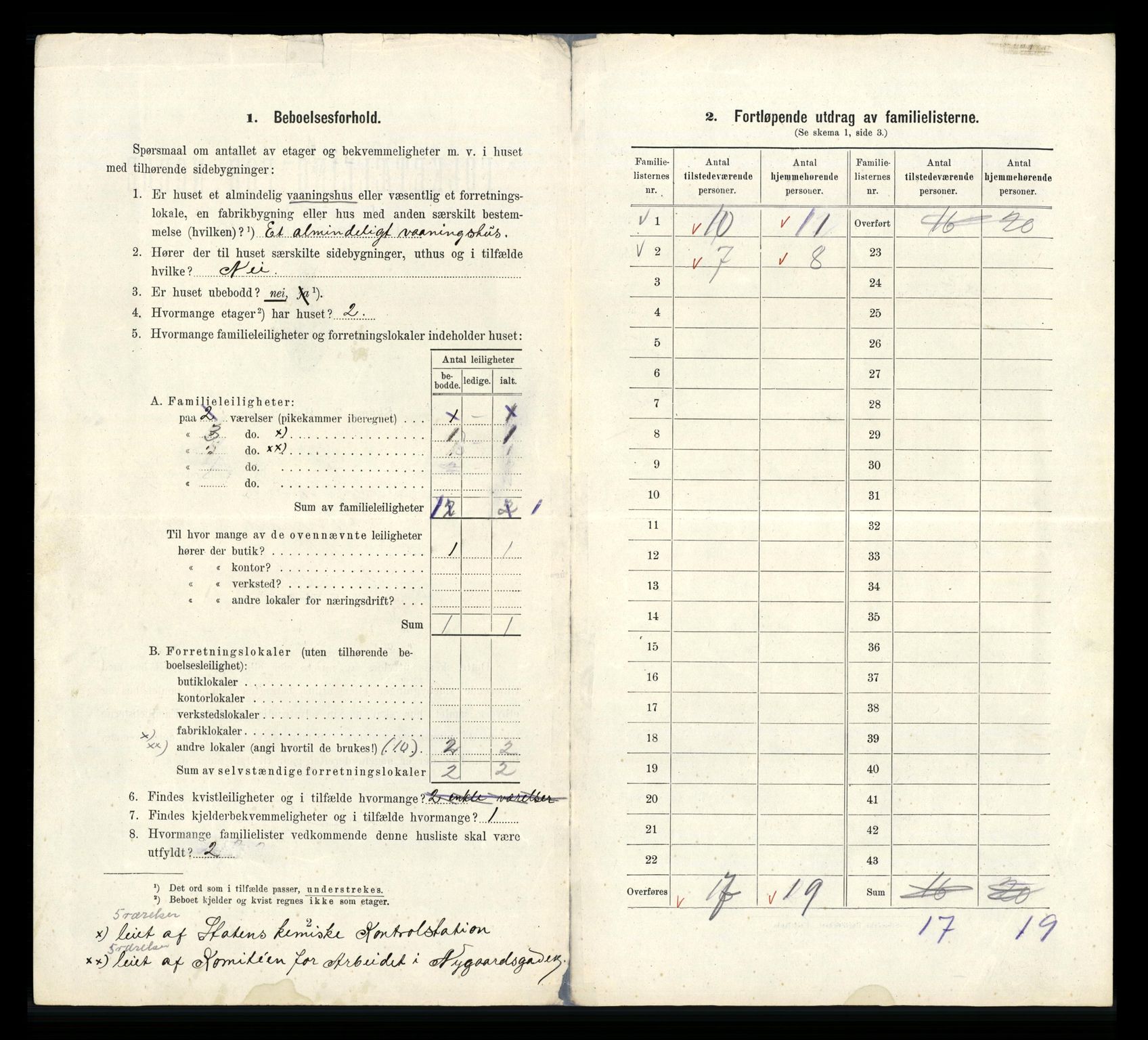 RA, 1910 census for Bergen, 1910, p. 6464