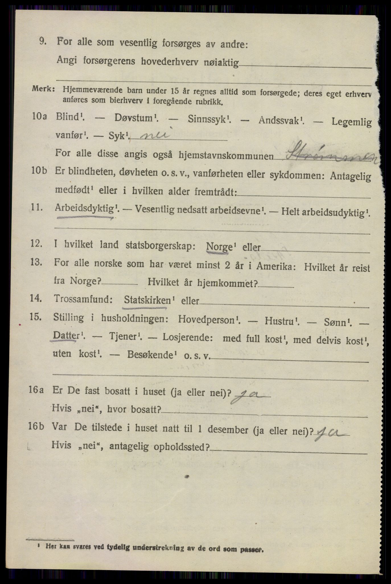 SAO, 1920 census for Skedsmo, 1920, p. 8380