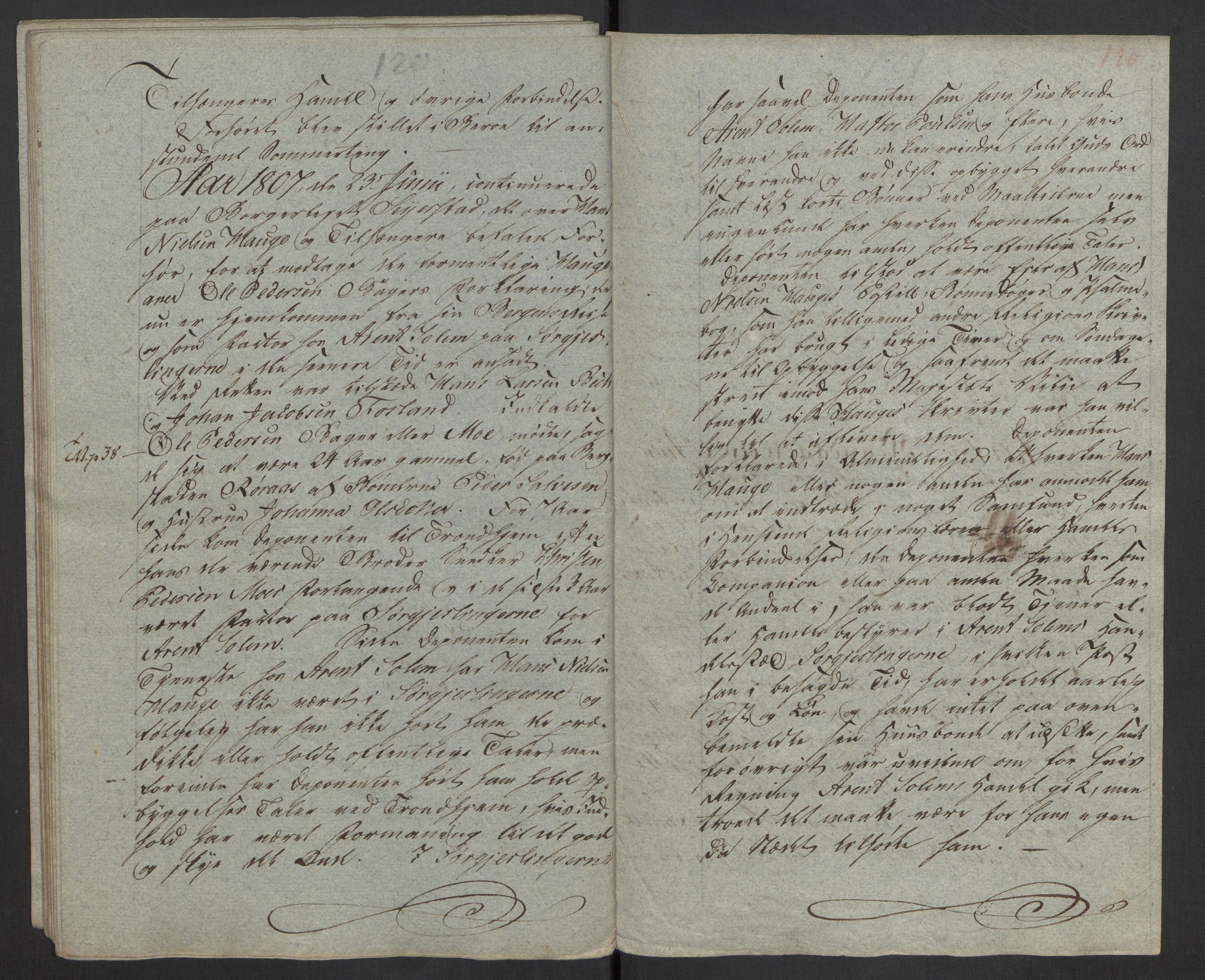 Justisdepartementet, Kommisjon i saken mot Hans Nielsen Hauge 1804, AV/RA-S-1151/D/L0005: Hans Nielsen Hauges sak, 1813, p. 211