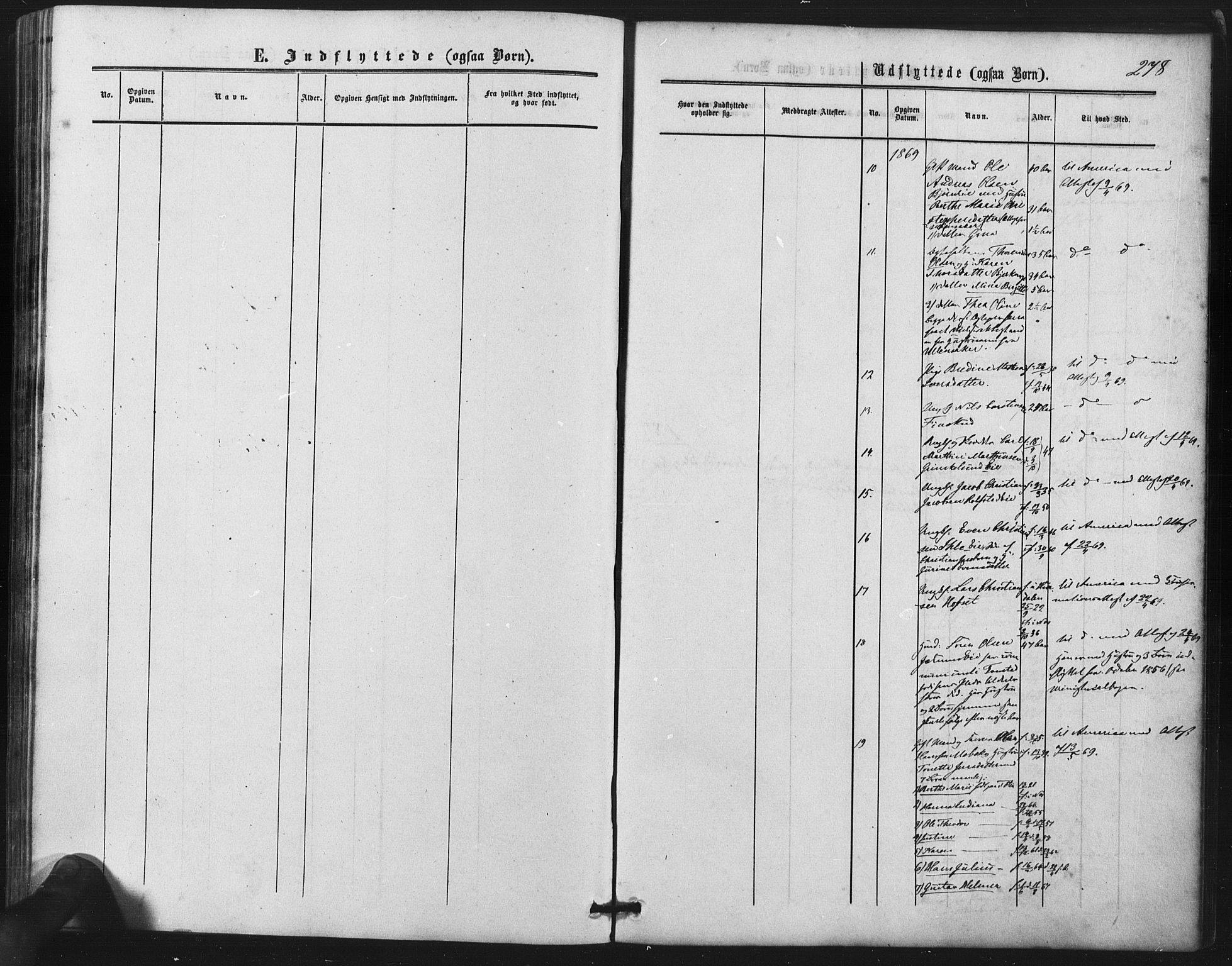 Nes prestekontor Kirkebøker, SAO/A-10410/F/Fb/L0001: Parish register (official) no. II 1, 1859-1882, p. 278