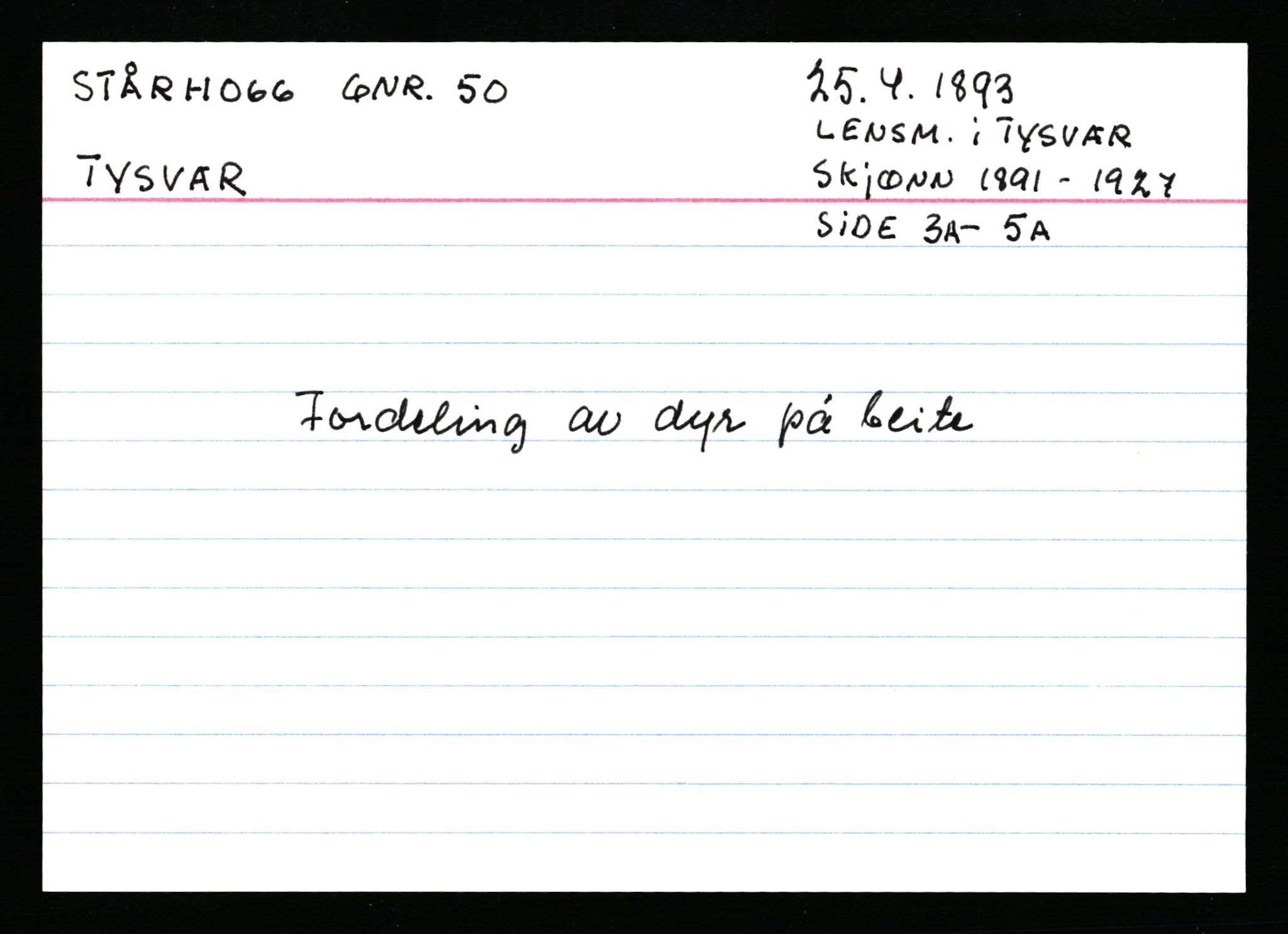 Statsarkivet i Stavanger, AV/SAST-A-101971/03/Y/Ym/L0056: Åstedskort sortert etter gårdsnavn: Stokkeland - Sund, 1600-1950, p. 616