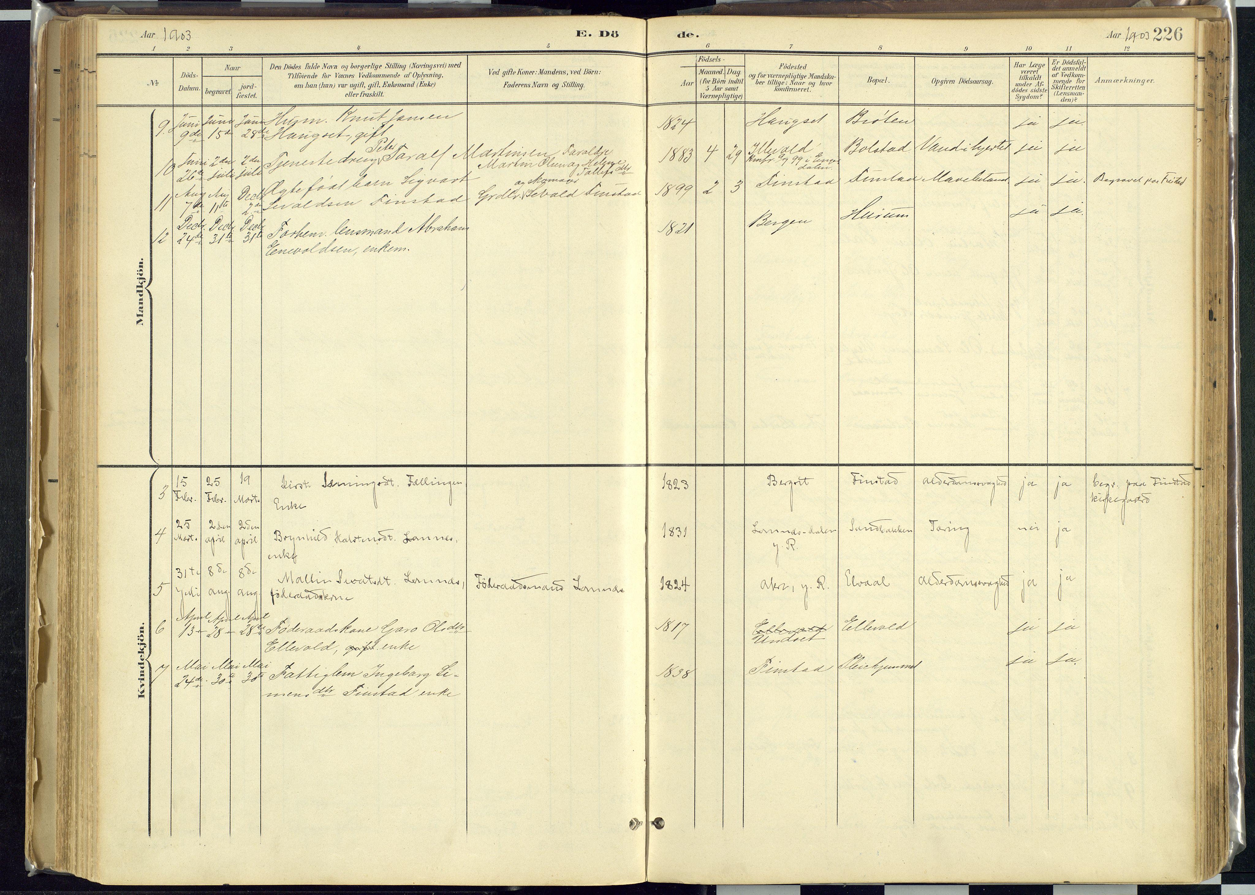 Rendalen prestekontor, AV/SAH-PREST-054/H/Ha/Haa/L0012: Parish register (official) no. 12, 1901-1928, p. 226