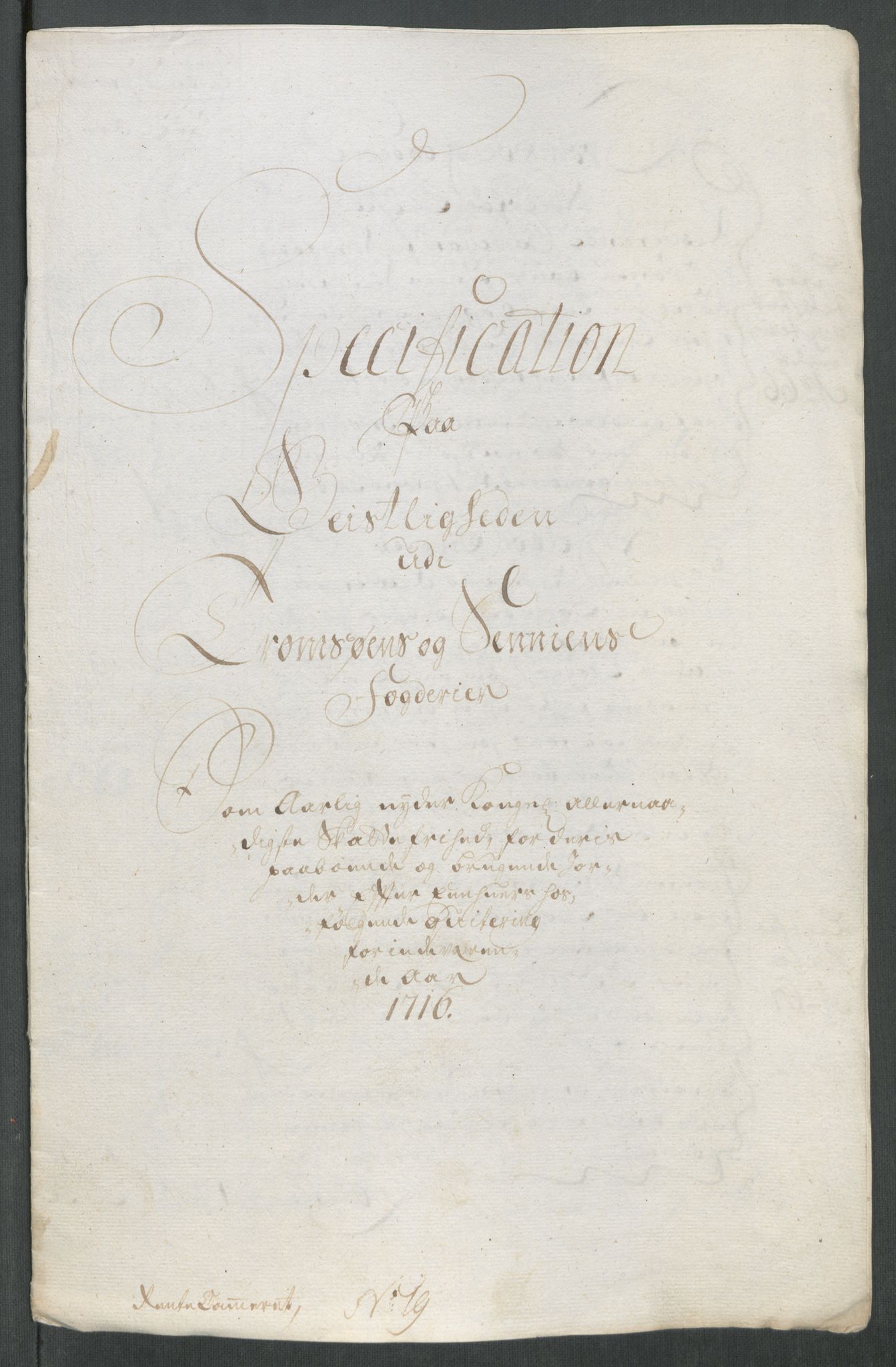 Rentekammeret inntil 1814, Reviderte regnskaper, Fogderegnskap, RA/EA-4092/R68/L4762: Fogderegnskap Senja og Troms, 1716, p. 330