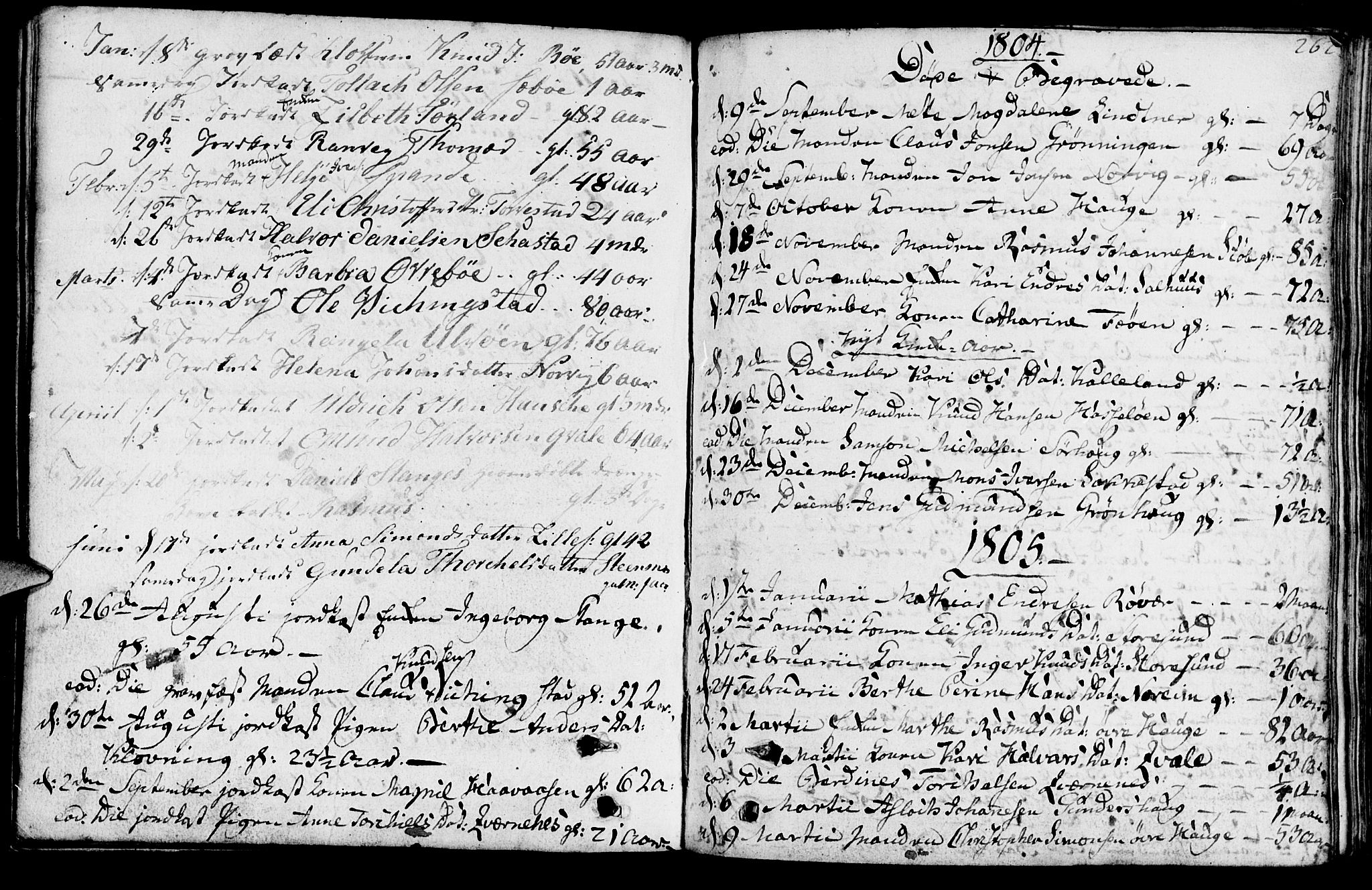 Torvastad sokneprestkontor, SAST/A -101857/H/Ha/Haa/L0002: Parish register (official) no. A 2, 1801-1817, p. 262