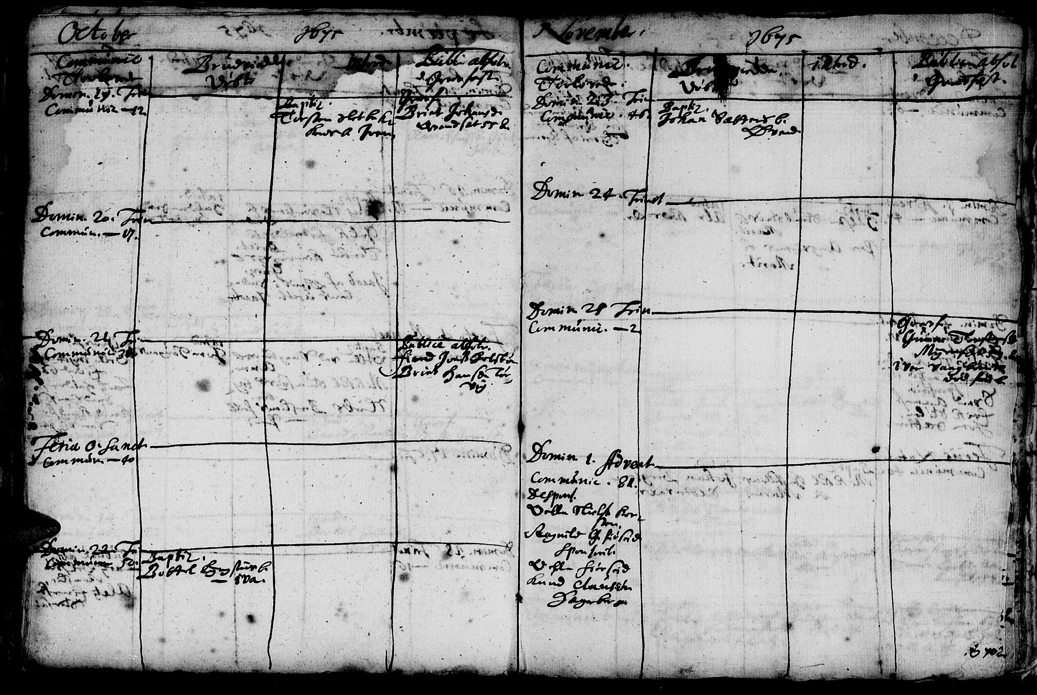 Ministerialprotokoller, klokkerbøker og fødselsregistre - Møre og Romsdal, AV/SAT-A-1454/586/L0975: Parish register (official) no. 586A01, 1645-1681