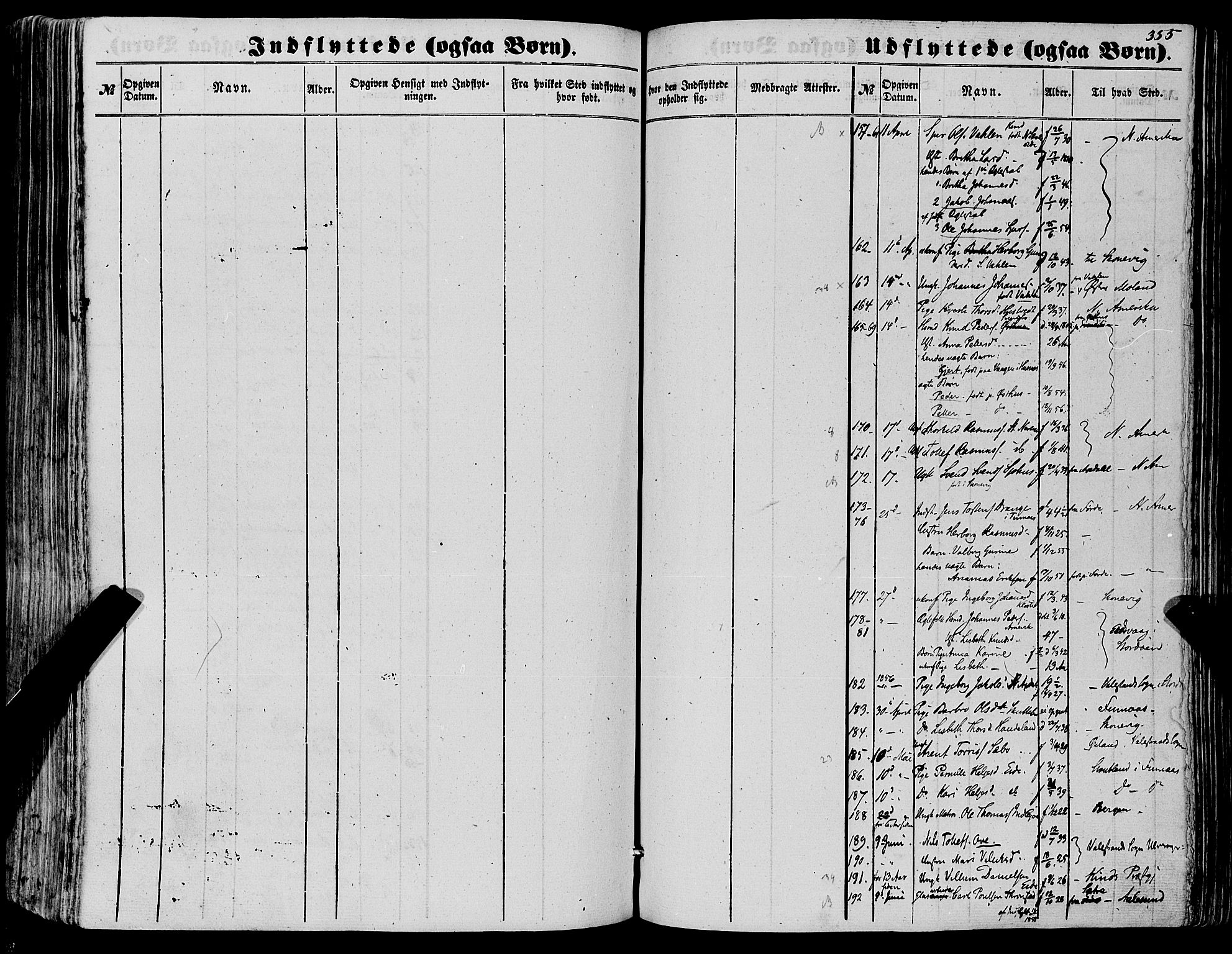 Fjelberg sokneprestembete, SAB/A-75201/H/Haa: Parish register (official) no. A 7, 1851-1867, p. 355