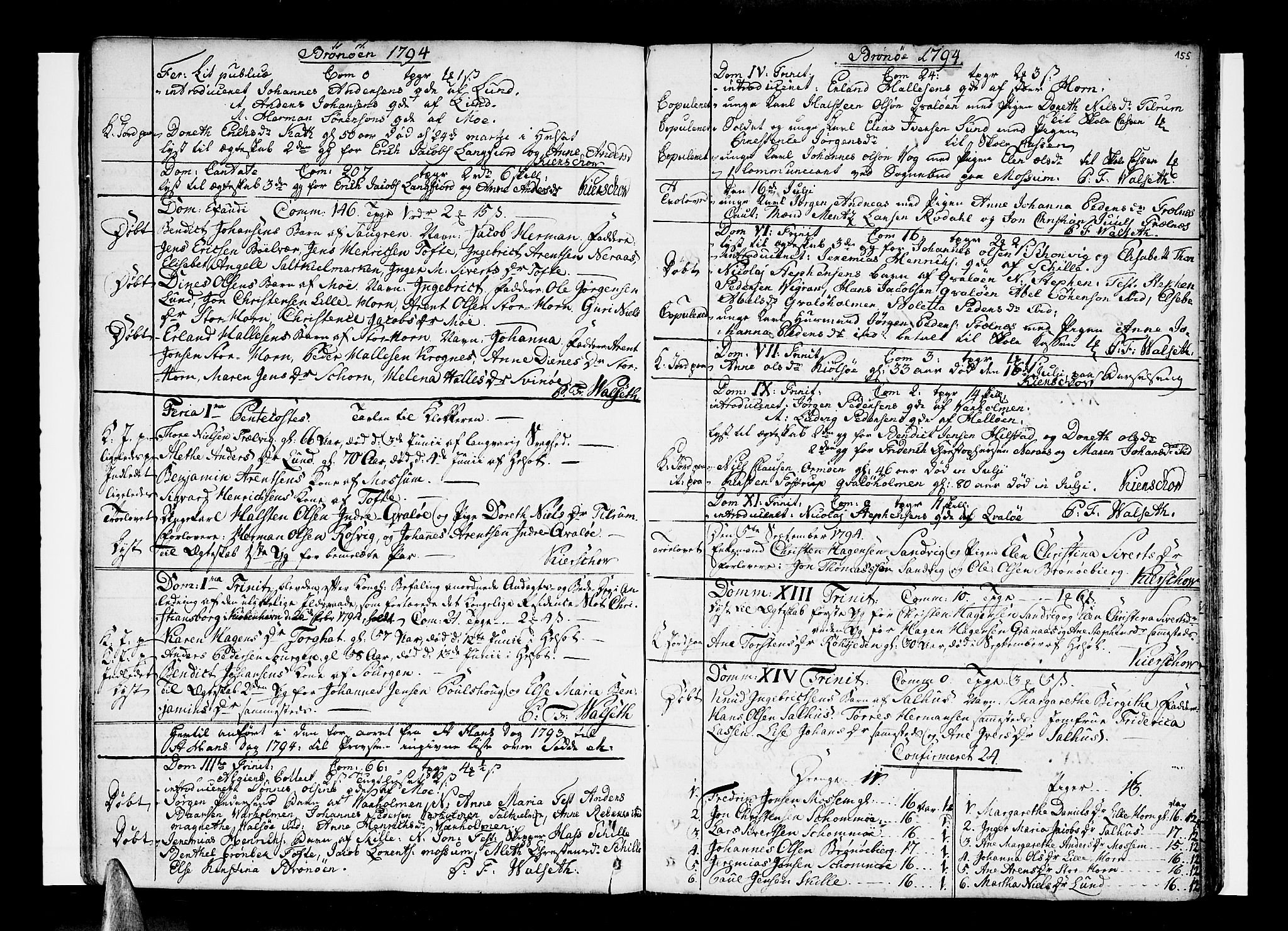 Ministerialprotokoller, klokkerbøker og fødselsregistre - Nordland, SAT/A-1459/813/L0195: Parish register (official) no. 813A05, 1752-1803, p. 155