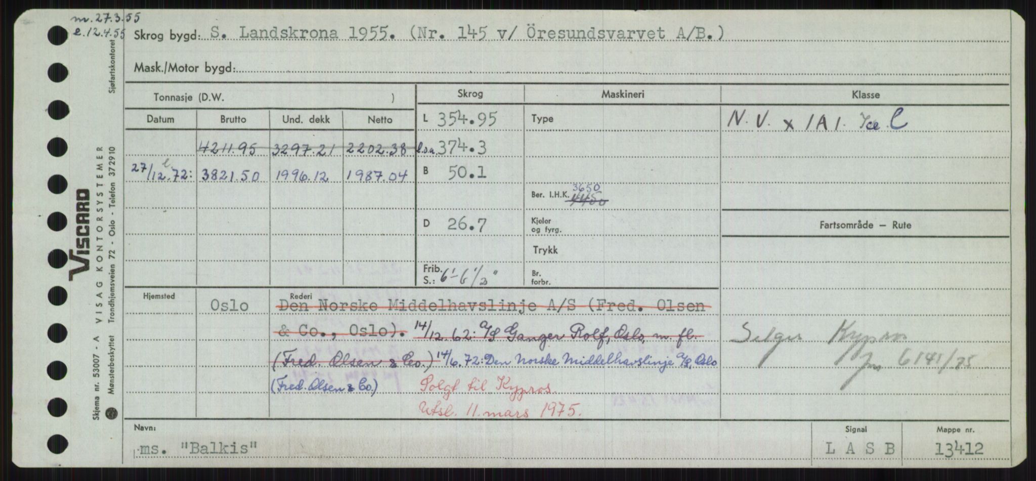 Sjøfartsdirektoratet med forløpere, Skipsmålingen, AV/RA-S-1627/H/Hd/L0003: Fartøy, B-Bev, p. 157