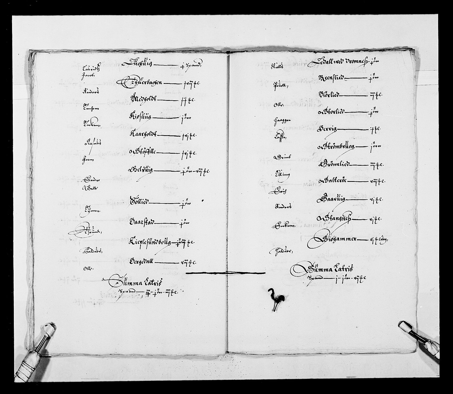 Stattholderembetet 1572-1771, AV/RA-EA-2870/Ek/L0027/0001: Jordebøker 1633-1658: / Jordebøker for Trondheim len, 1643-1644, p. 43