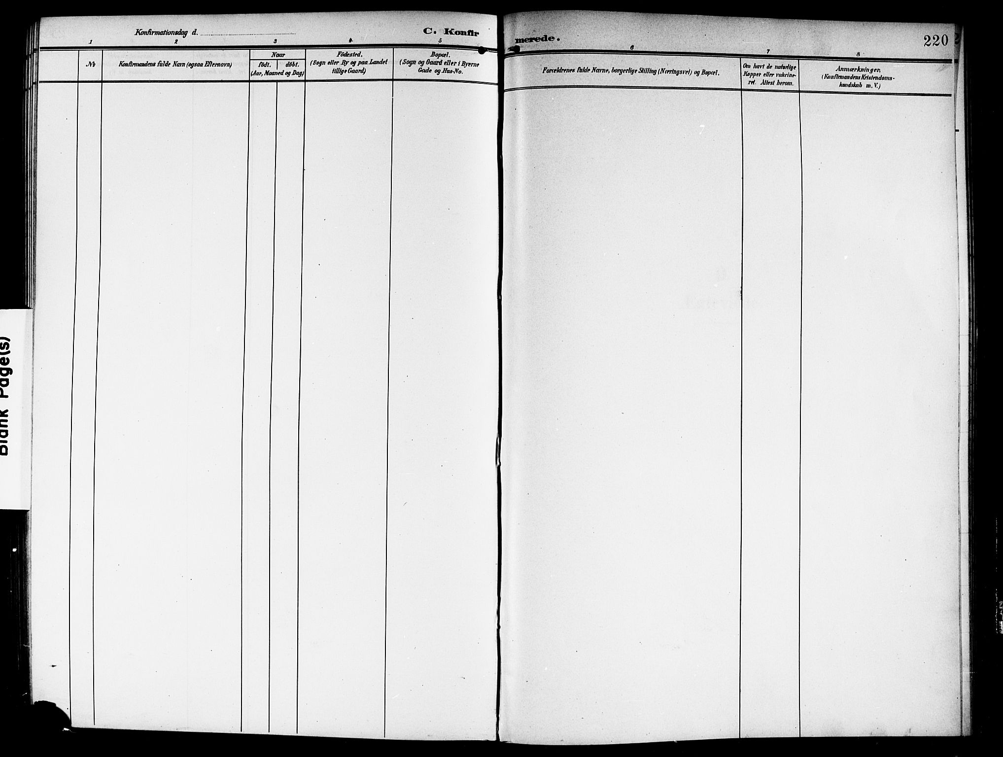 Askim prestekontor Kirkebøker, AV/SAO-A-10900/G/Ga/L0002: Parish register (copy) no. 2, 1903-1921, p. 220