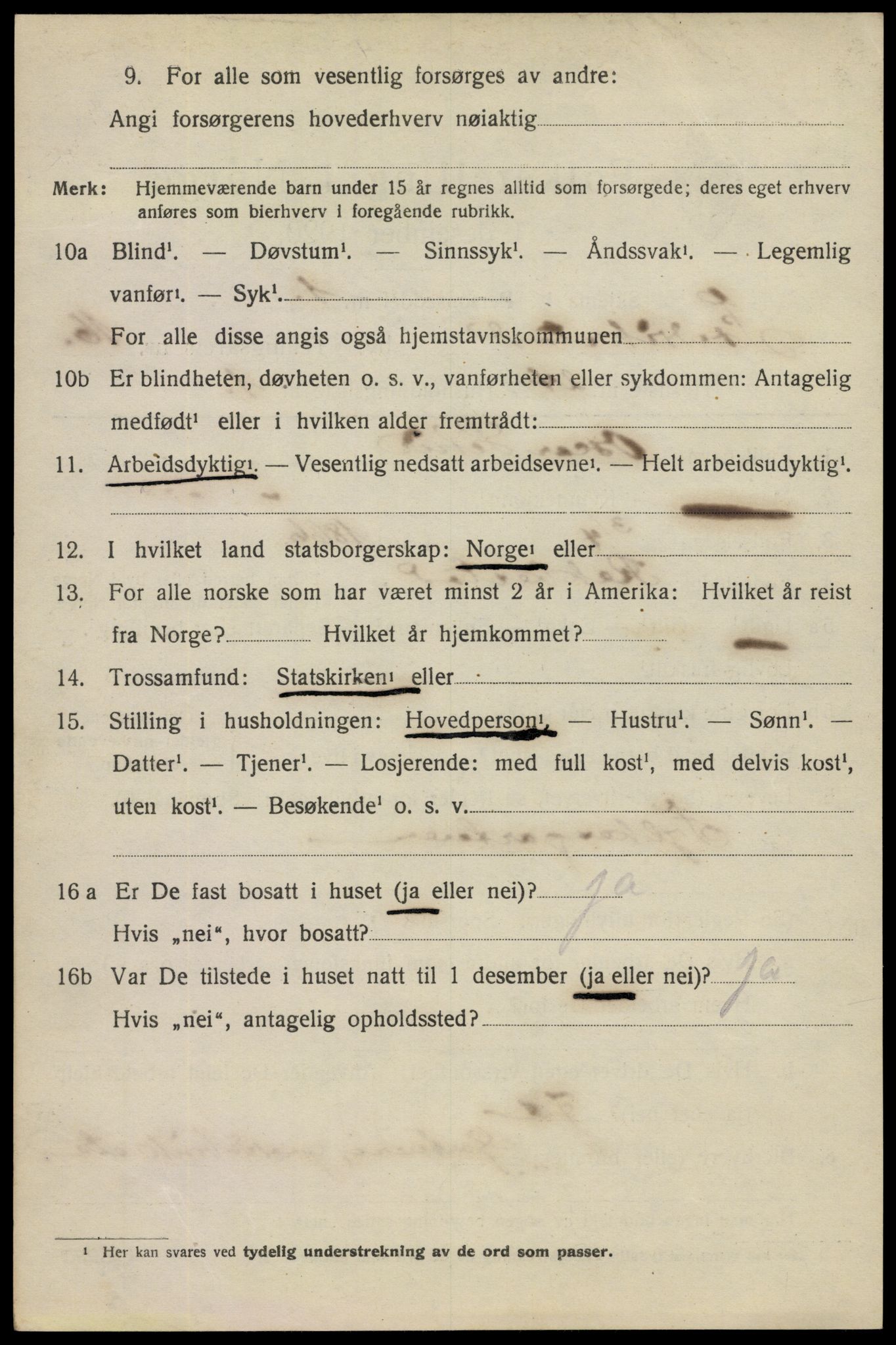 SAO, 1920 census for Fredrikstad, 1920, p. 37464