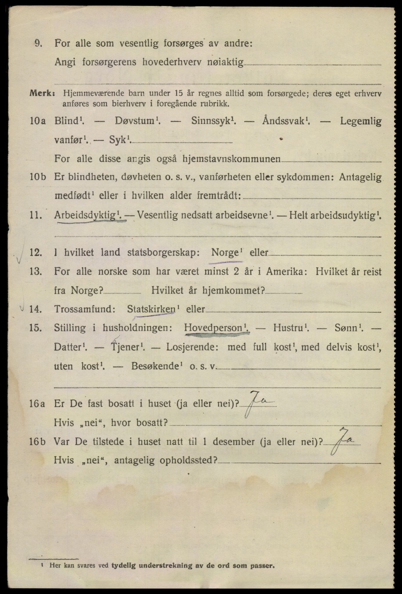 SAO, 1920 census for Kristiania, 1920, p. 593948