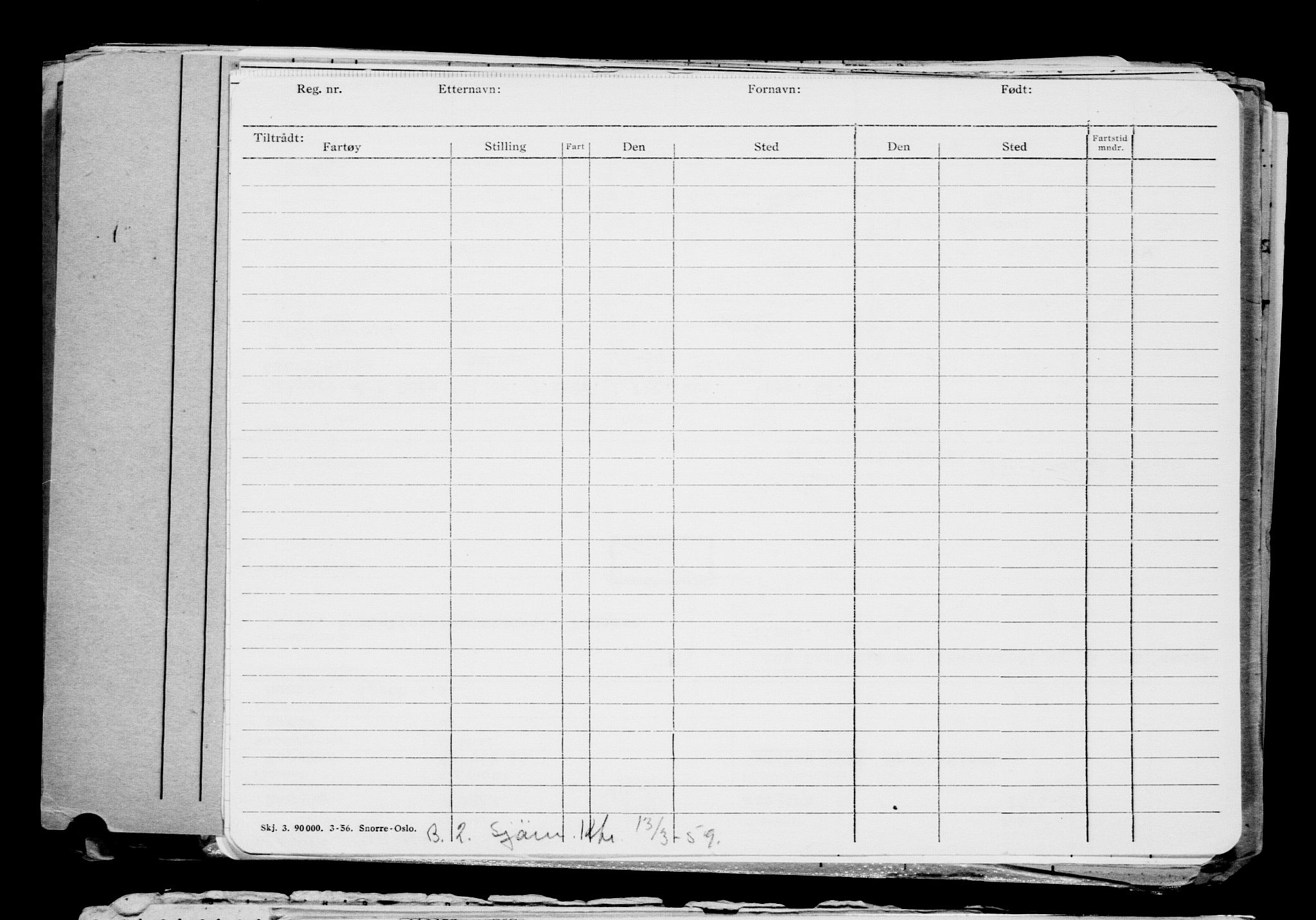 Direktoratet for sjømenn, AV/RA-S-3545/G/Gb/L0205: Hovedkort, 1922, p. 435