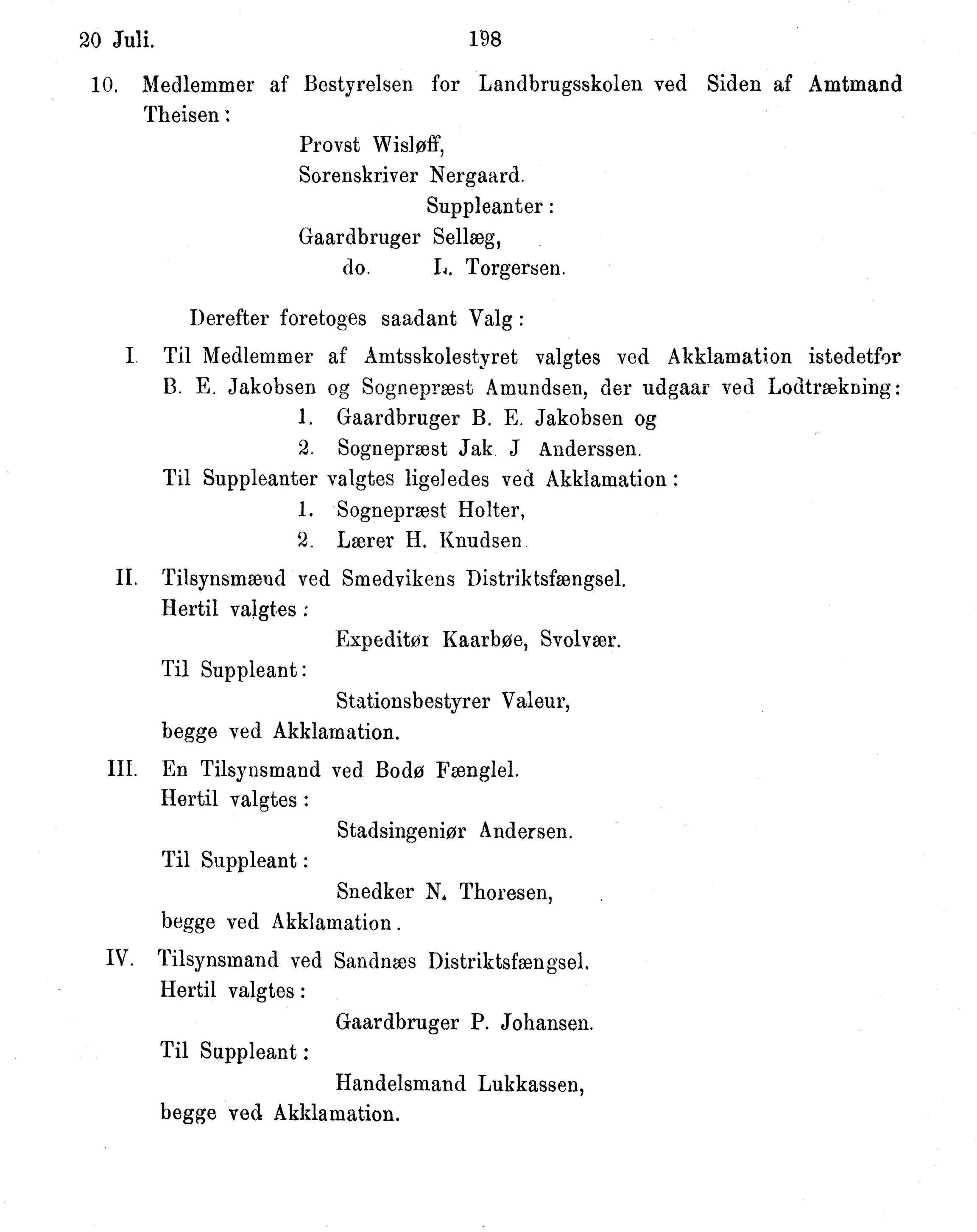 Nordland Fylkeskommune. Fylkestinget, AIN/NFK-17/176/A/Ac/L0016: Fylkestingsforhandlinger 1891-1893, 1891-1893