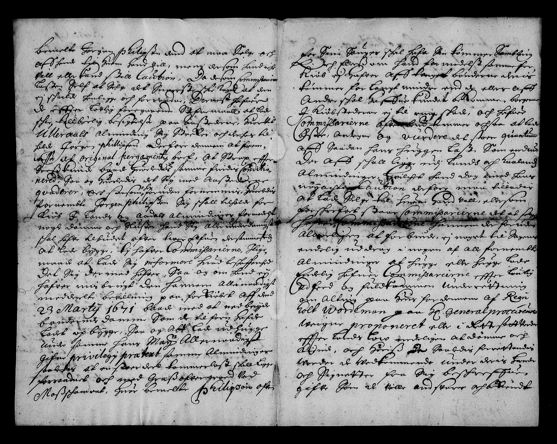 Stattholderembetet 1572-1771, RA/EA-2870/Af/L0002: Avskrifter av vedlegg til originale supplikker, nummerert i samsvar med supplikkbøkene, 1687-1689, p. 375