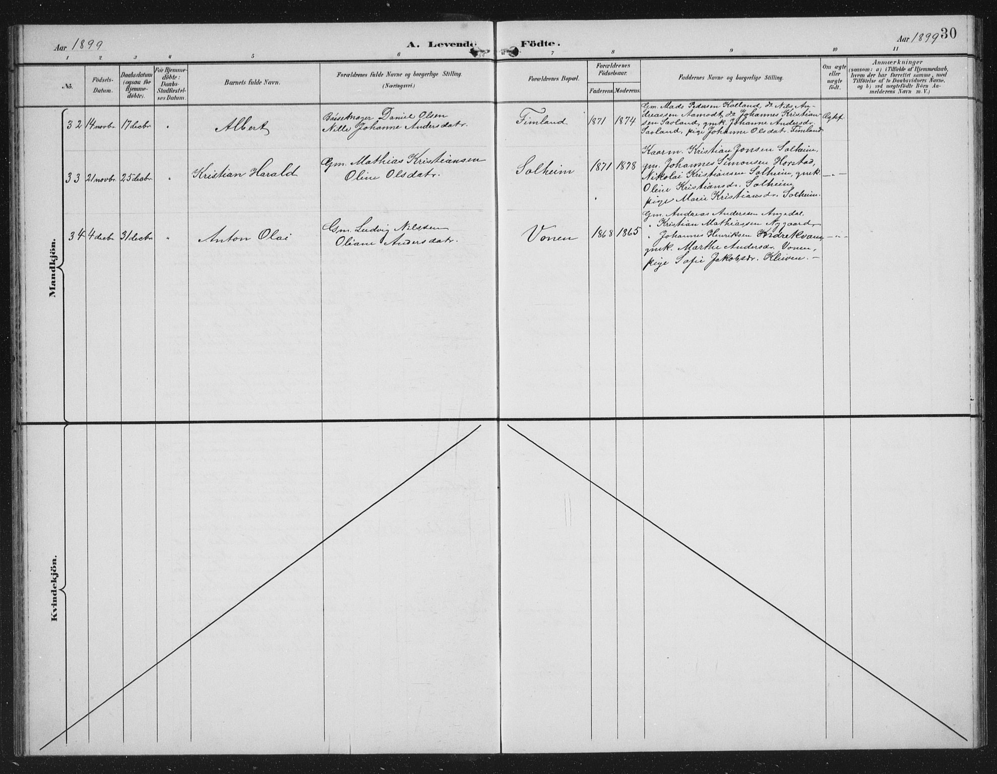 Førde sokneprestembete, AV/SAB-A-79901/H/Hab/Habd/L0004: Parish register (copy) no. D 4, 1896-1913, p. 30