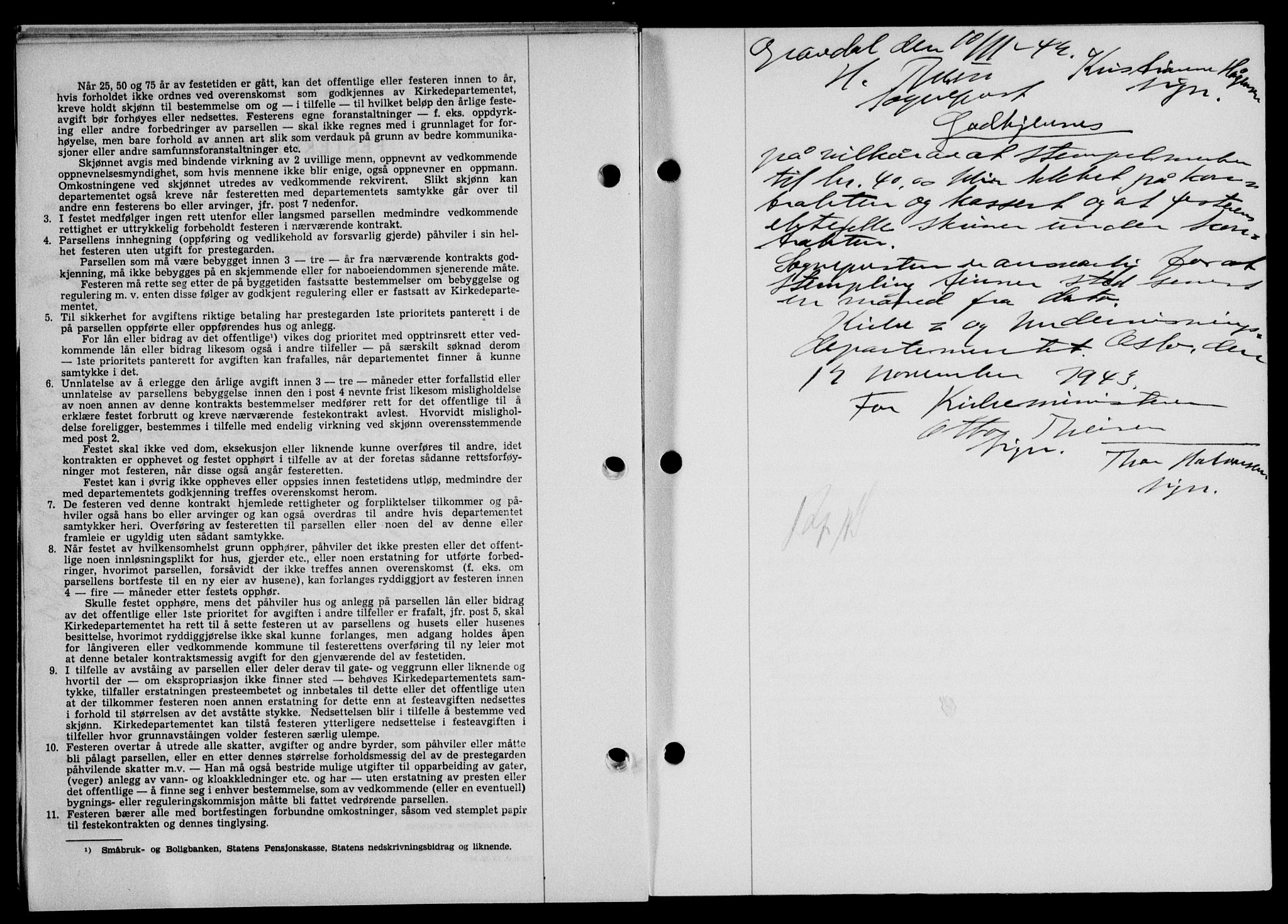 Lofoten sorenskriveri, SAT/A-0017/1/2/2C/L0012a: Mortgage book no. 12a, 1943-1944, Diary no: : 25/1944