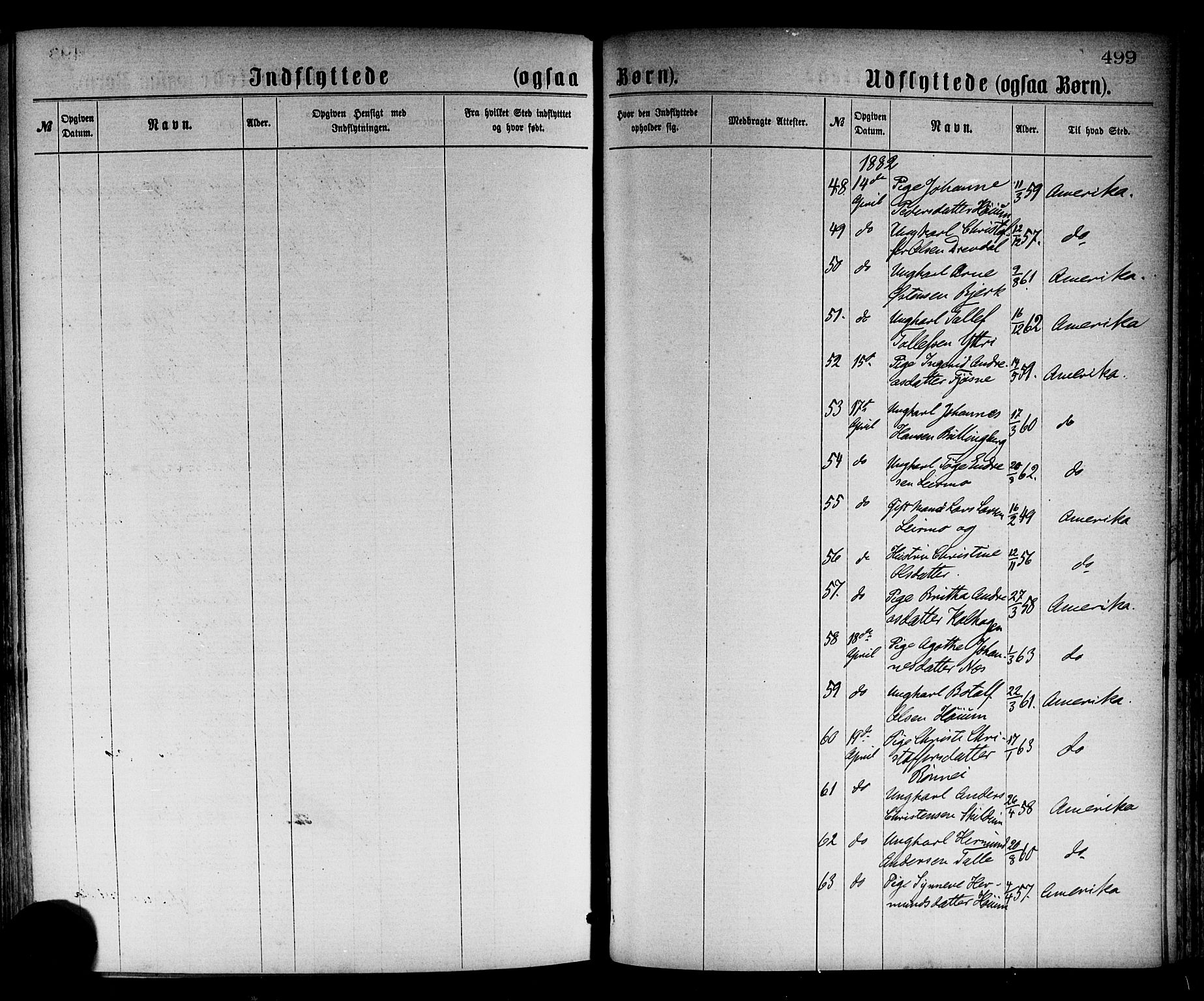 Luster sokneprestembete, SAB/A-81101/H/Haa/Haaa/L0010: Parish register (official) no. A 10, 1871-1886, p. 499