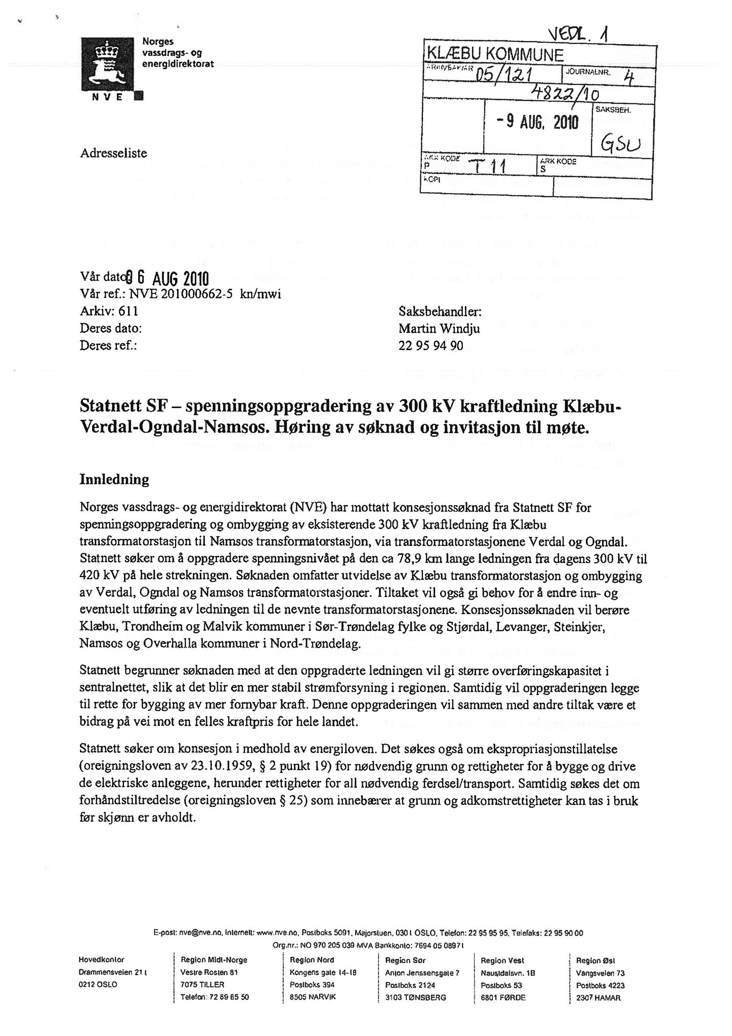 Klæbu Kommune, TRKO/KK/02-FS/L003: Formannsskapet - Møtedokumenter, 2010, p. 1866