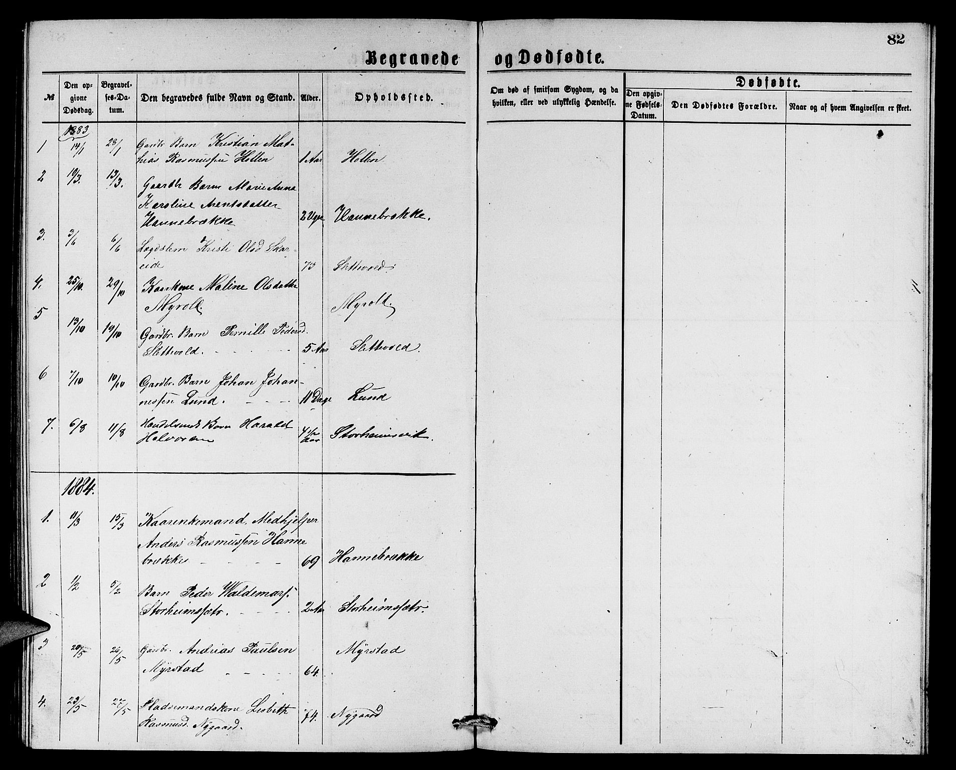 Eid sokneprestembete, AV/SAB-A-82301/H/Hab/Habc/L0001: Parish register (copy) no. C 1, 1877-1886, p. 82