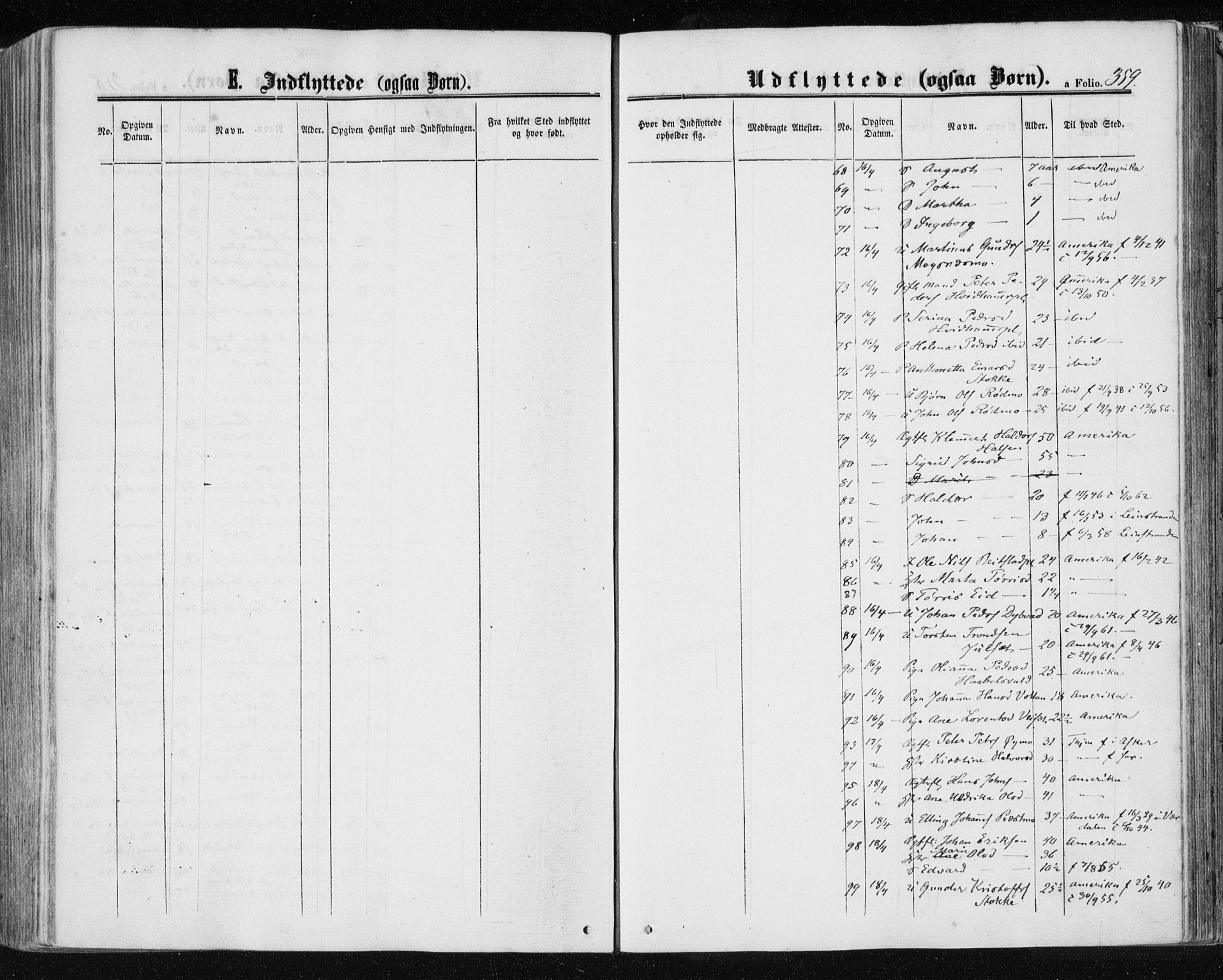 Ministerialprotokoller, klokkerbøker og fødselsregistre - Nord-Trøndelag, SAT/A-1458/709/L0075: Parish register (official) no. 709A15, 1859-1870, p. 359