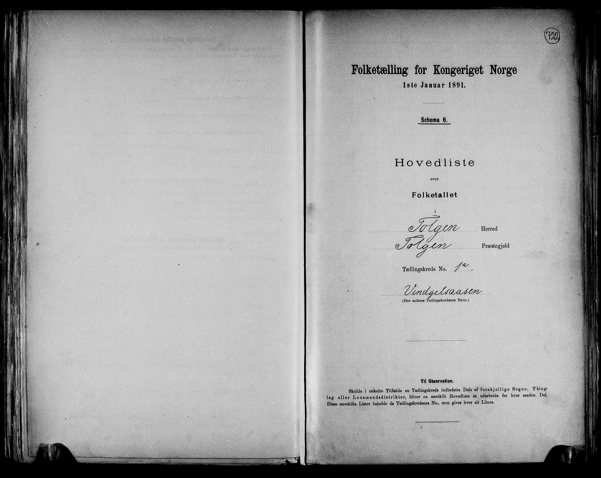 RA, 1891 census for 0436 Tolga, 1891, p. 7