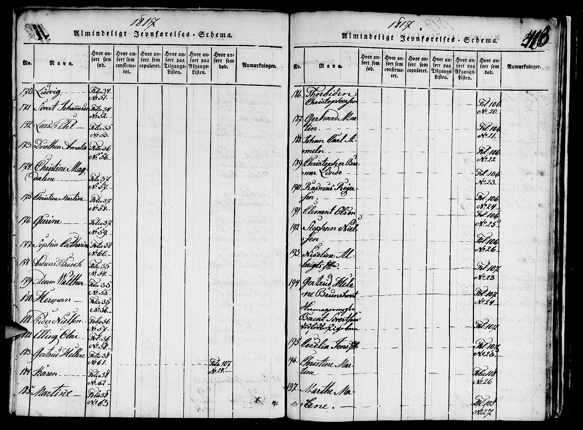 Nykirken Sokneprestembete, AV/SAB-A-77101/H/Haa/L0011: Parish register (official) no. A 11, 1816-1821, p. 413