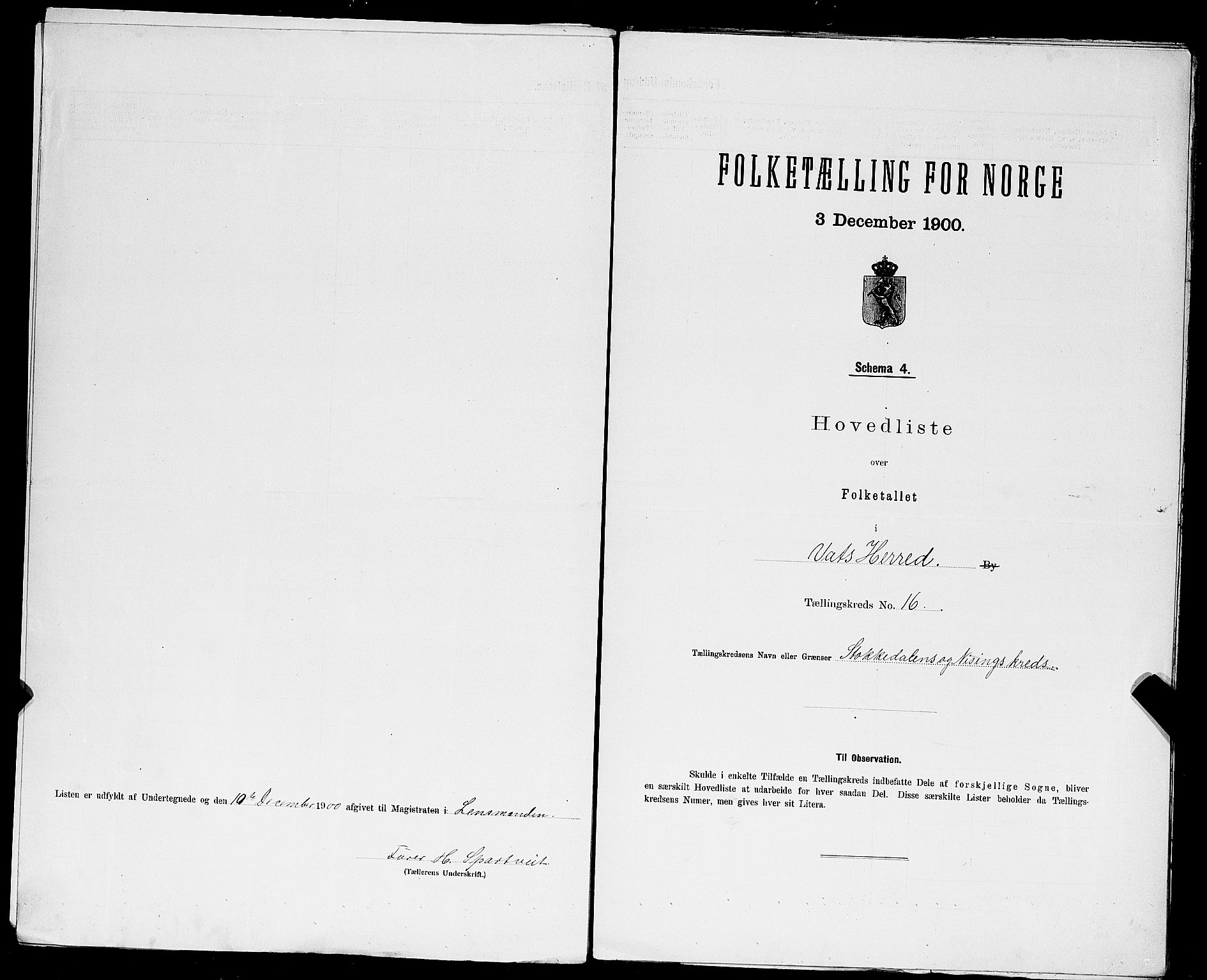 SAST, 1900 census for Vats, 1900, p. 21