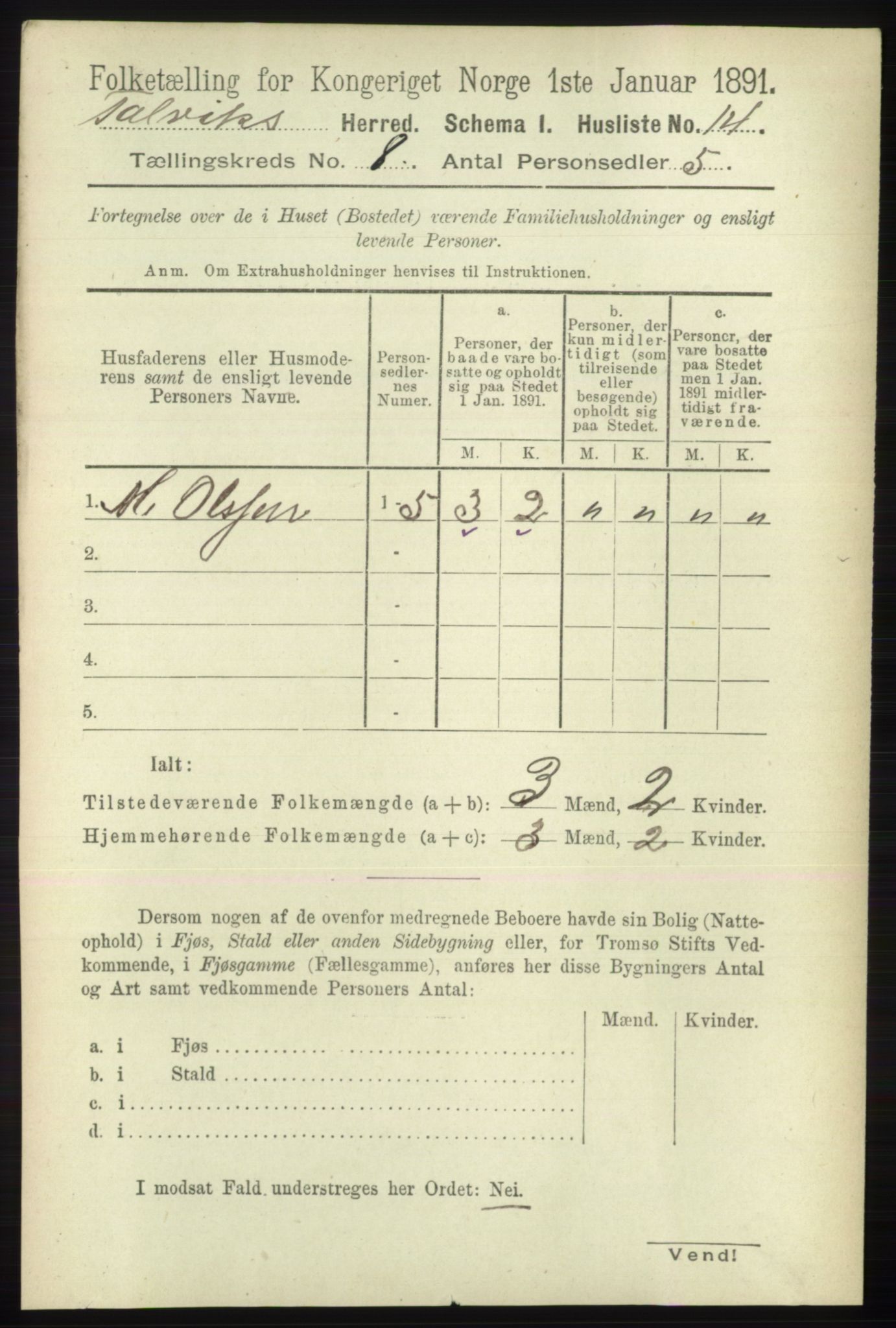 RA, 1891 census for 2013 Talvik, 1891, p. 2050