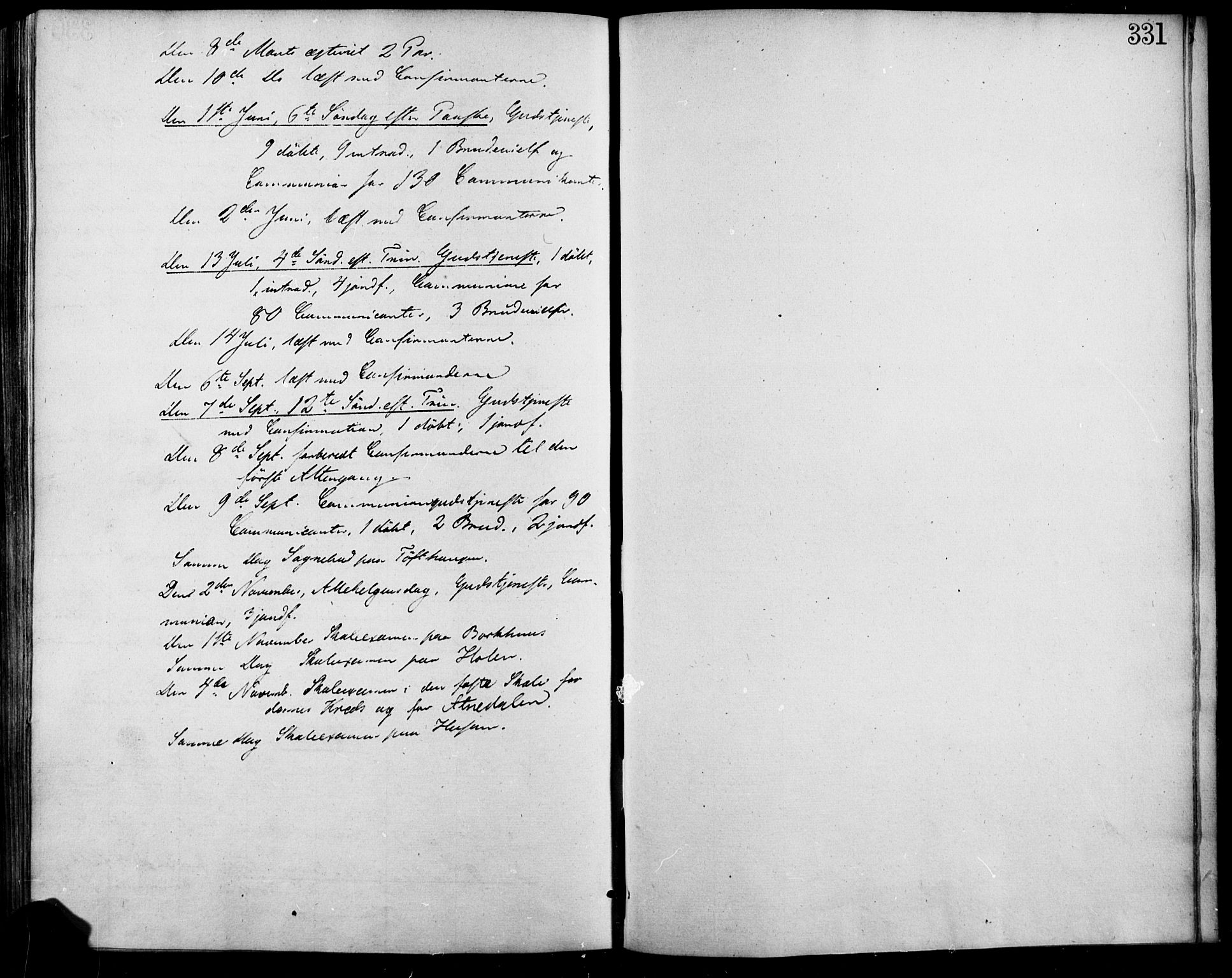 Lesja prestekontor, AV/SAH-PREST-068/H/Ha/Haa/L0007: Parish register (official) no. 7, 1854-1862, p. 331