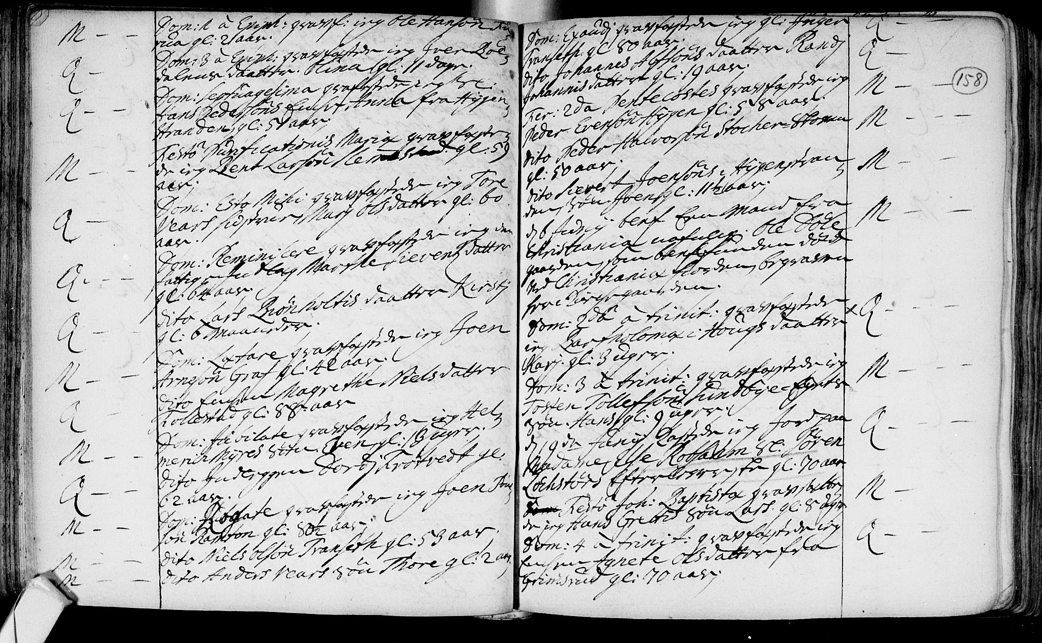 Røyken kirkebøker, AV/SAKO-A-241/F/Fa/L0002: Parish register (official) no. 2, 1731-1782, p. 158