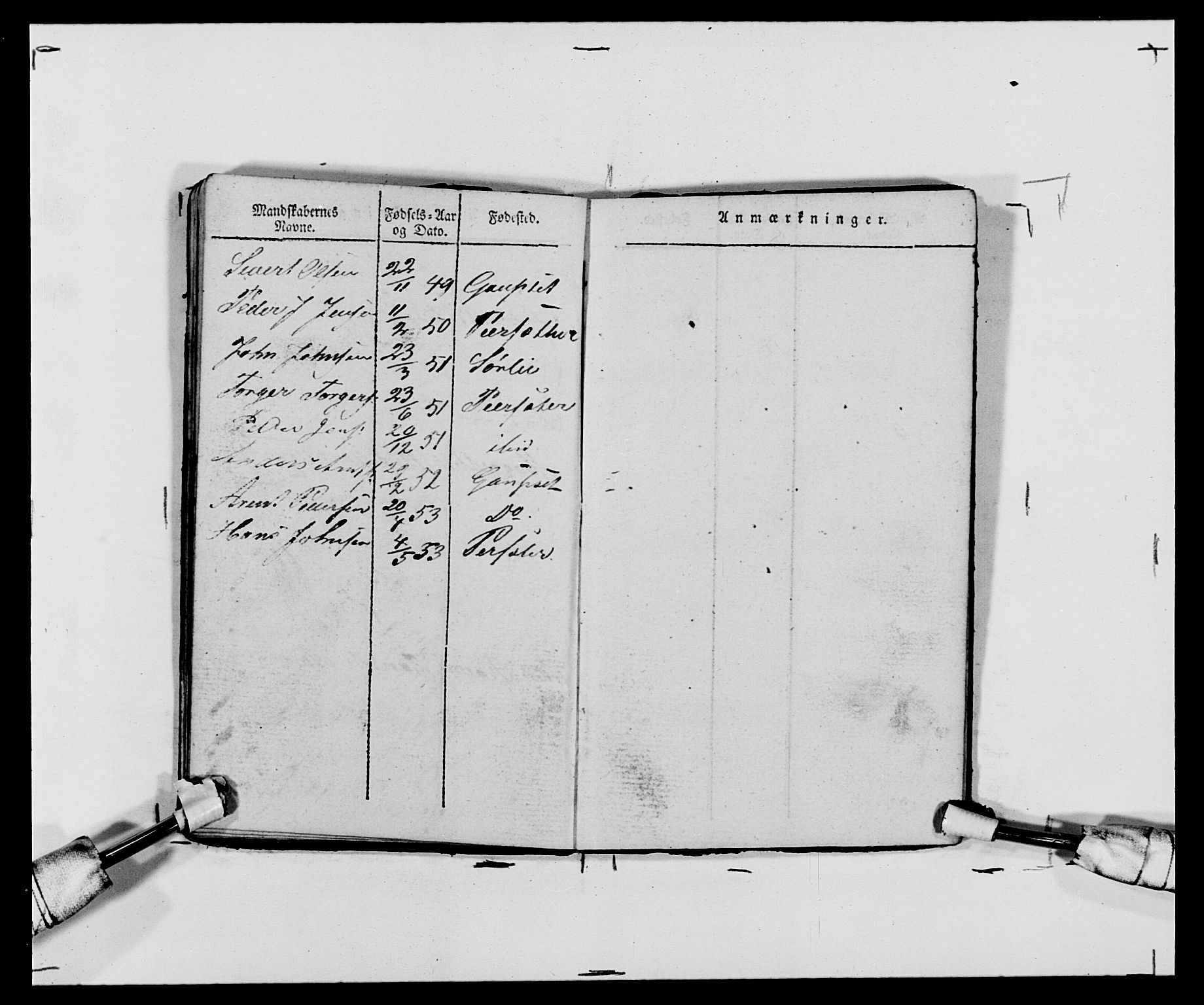 Generalitets- og kommissariatskollegiet, Det kongelige norske kommissariatskollegium, AV/RA-EA-5420/E/Eh/L0120: Tingvollske kompani, 1850-1870, p. 157