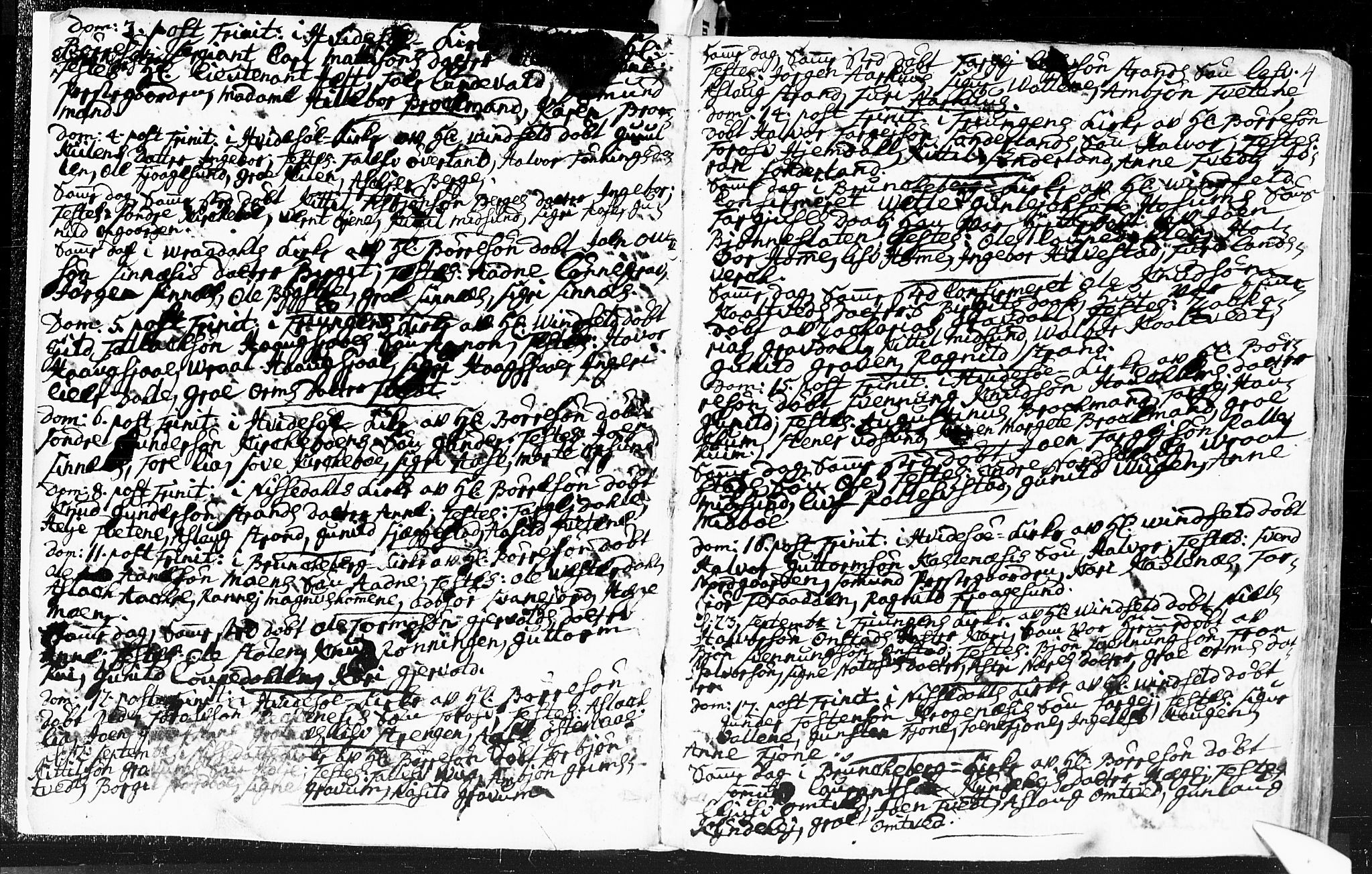 Kviteseid kirkebøker, SAKO/A-276/F/Fa/L0002: Parish register (official) no. I 2, 1773-1786, p. 4