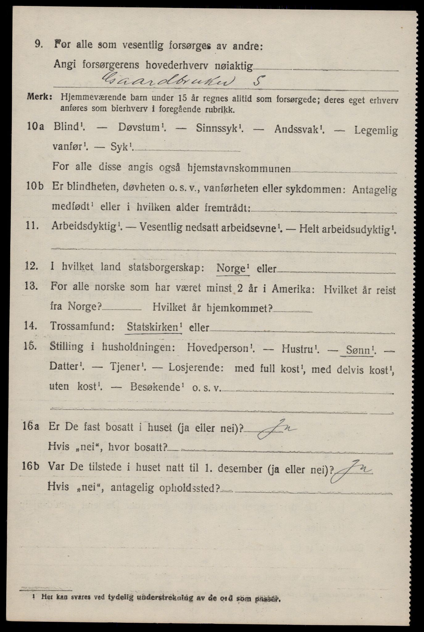 SAST, 1920 census for Vikedal, 1920, p. 3748