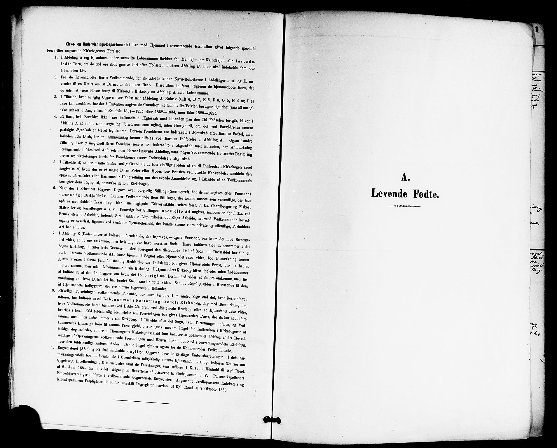 Skedsmo prestekontor Kirkebøker, SAO/A-10033a/G/Ga/L0005a: Parish register (copy) no. I 5A, 1896-1901