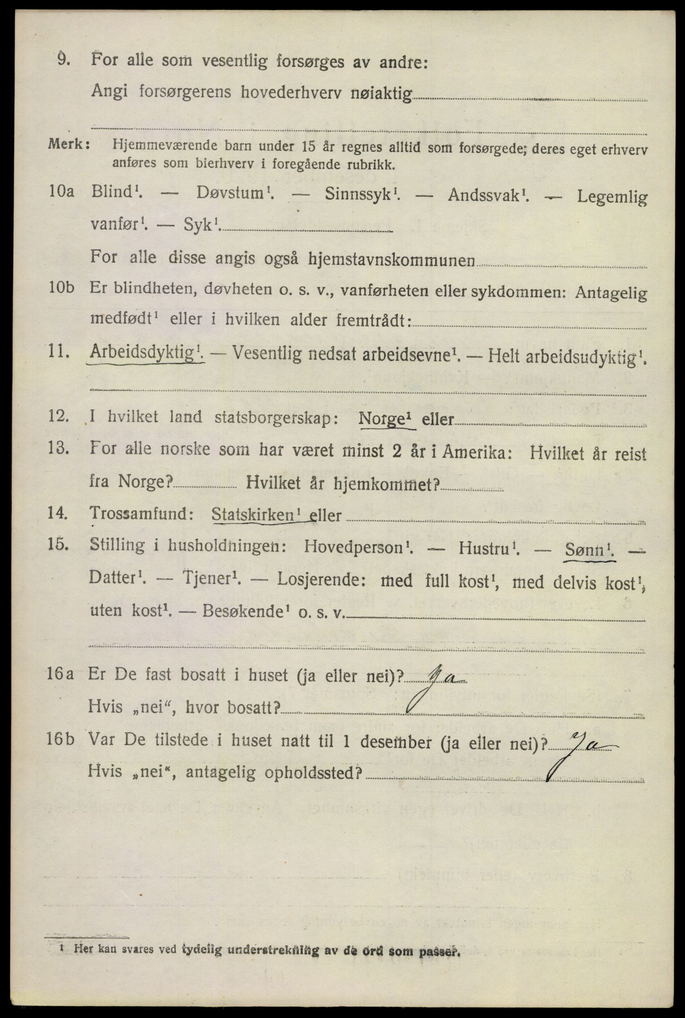 SAKO, 1920 census for Modum, 1920, p. 23396